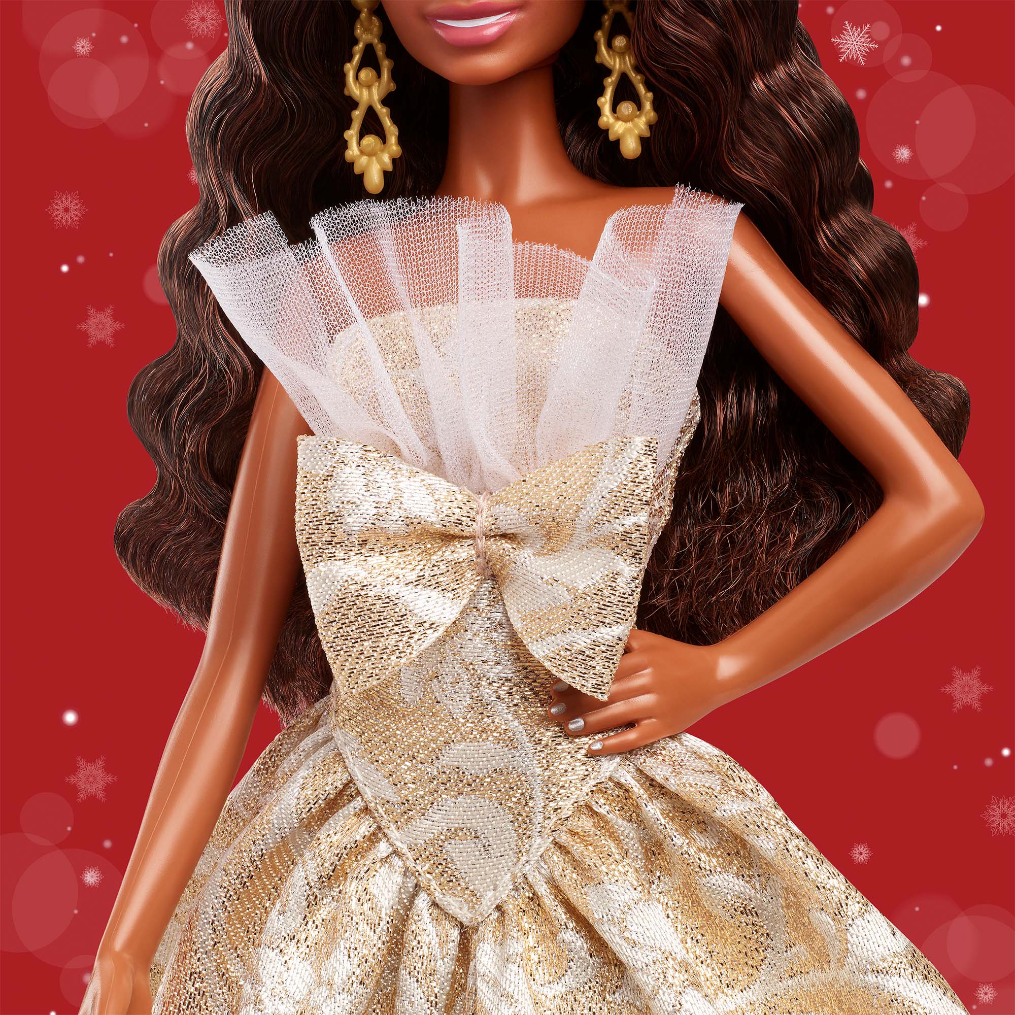 2025 Holiday Barbie Doll 4 - Image 6
