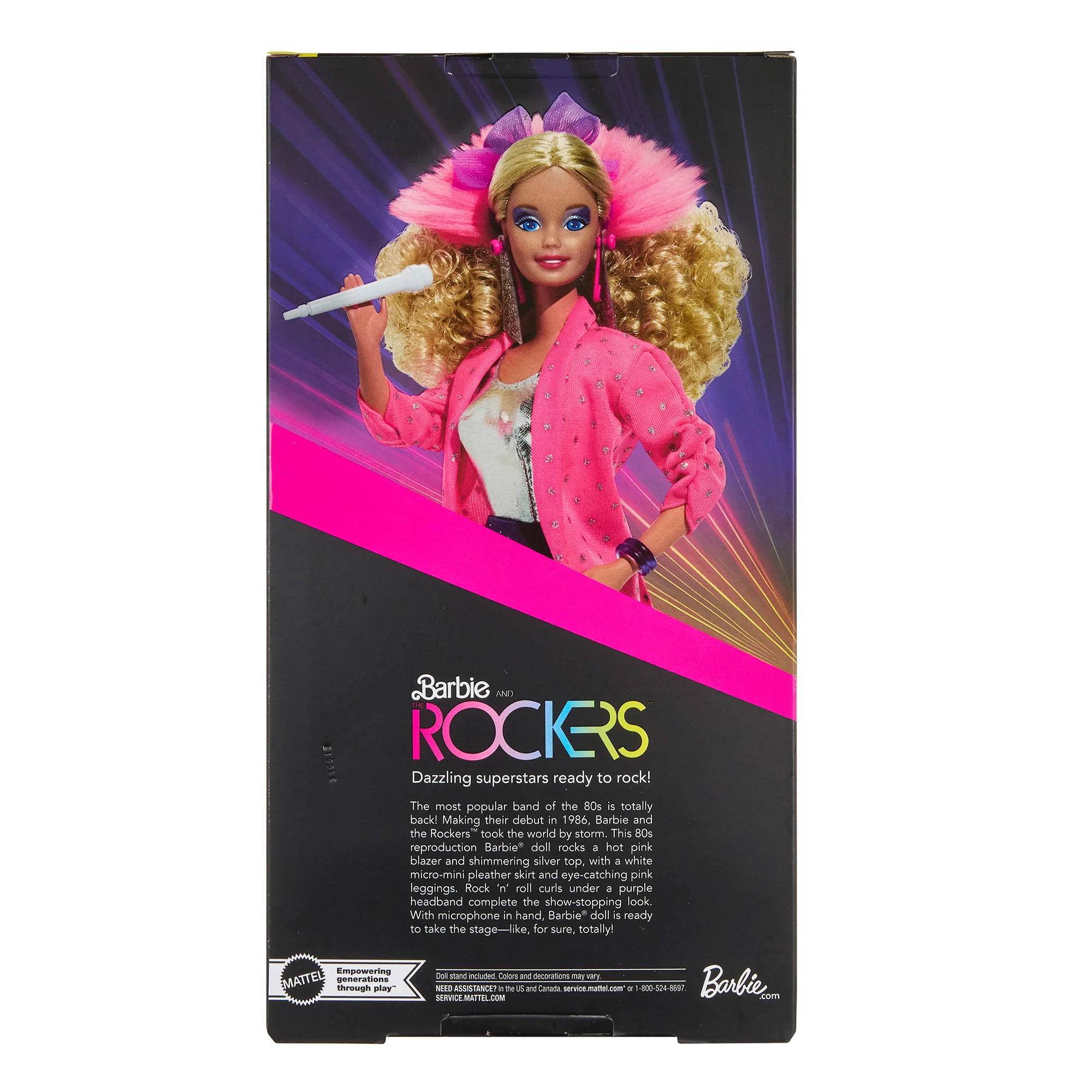 Barbie and the Rockers 40th Anniversary Barbie Doll - Image 10