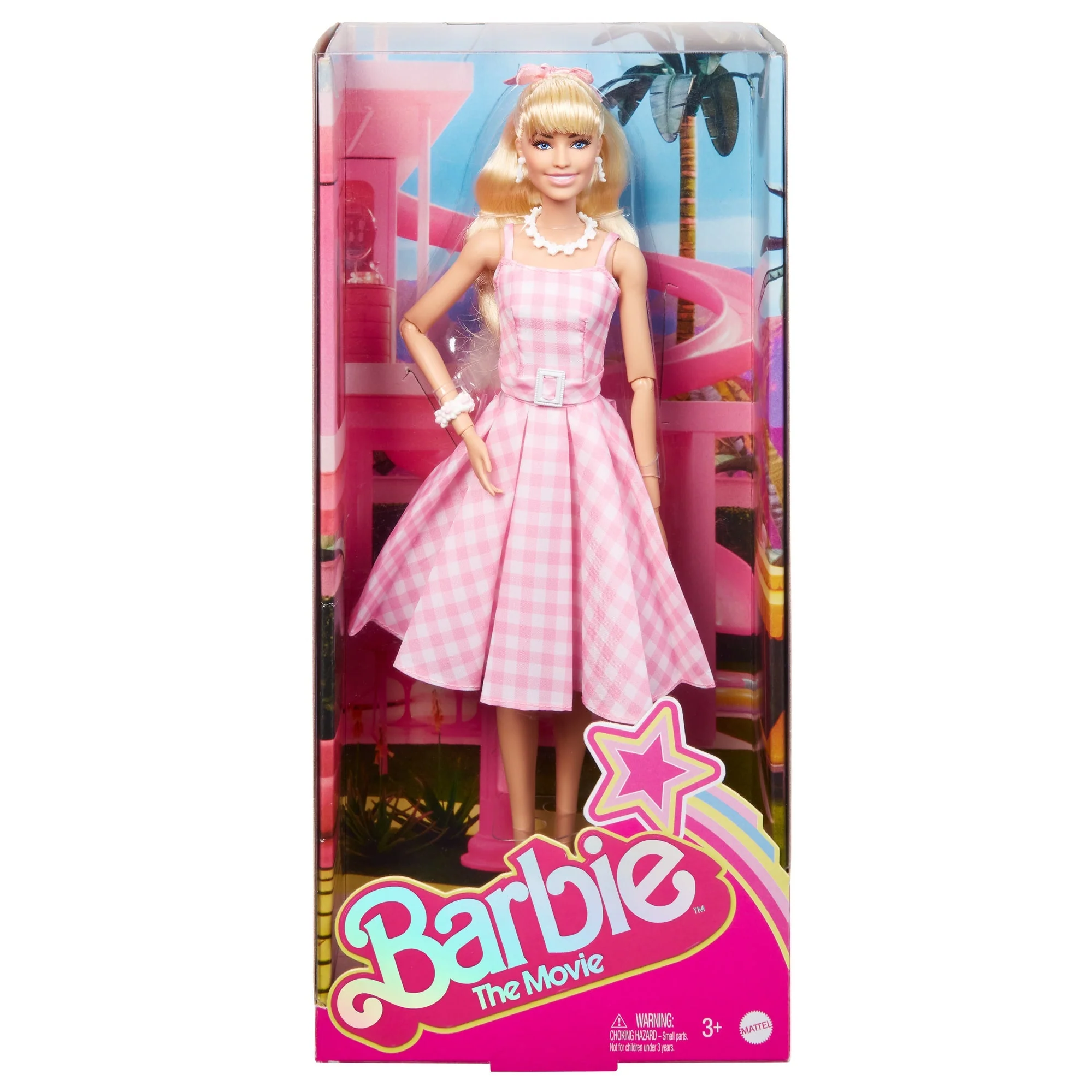 Barbie The Movie Barbie in Pink Gingham Dress - Image 15