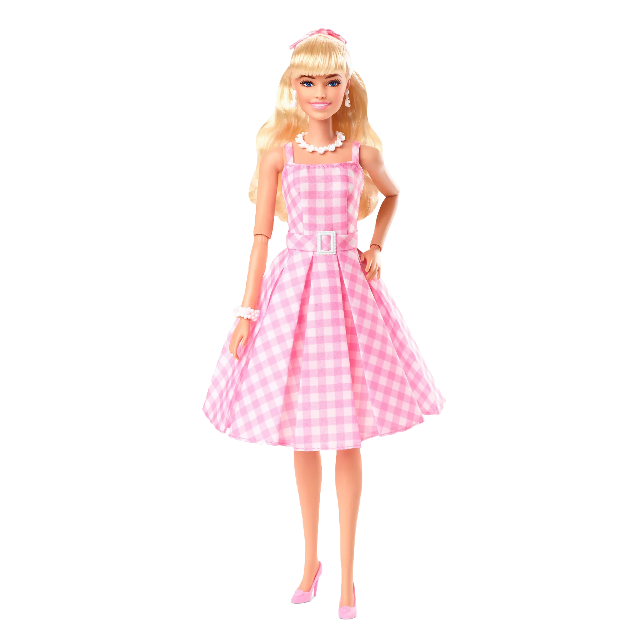 Barbie The Movie Barbie in Pink Gingham Dress - Image 5