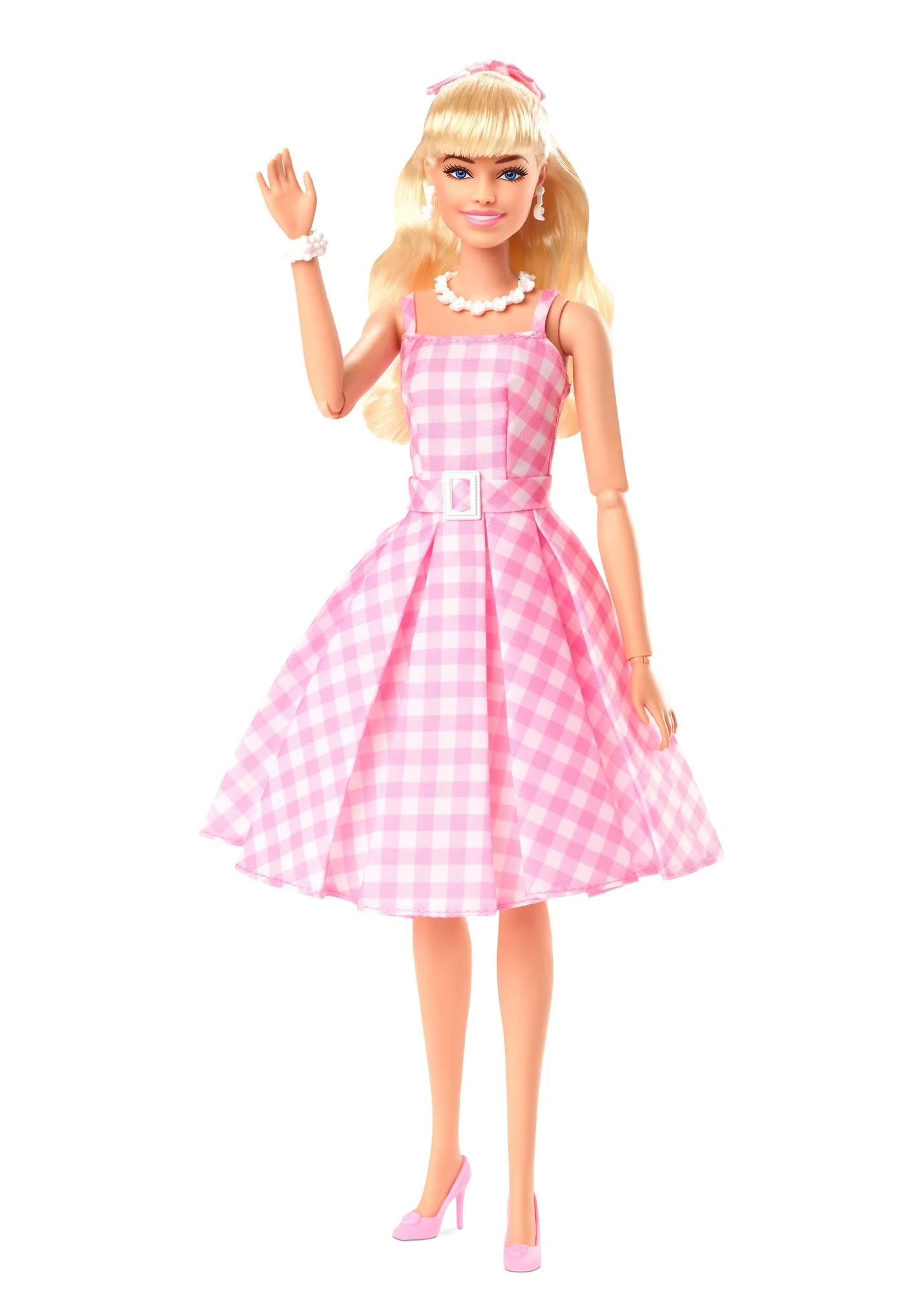 Barbie The Movie Barbie in Pink Gingham Dress - Image 6