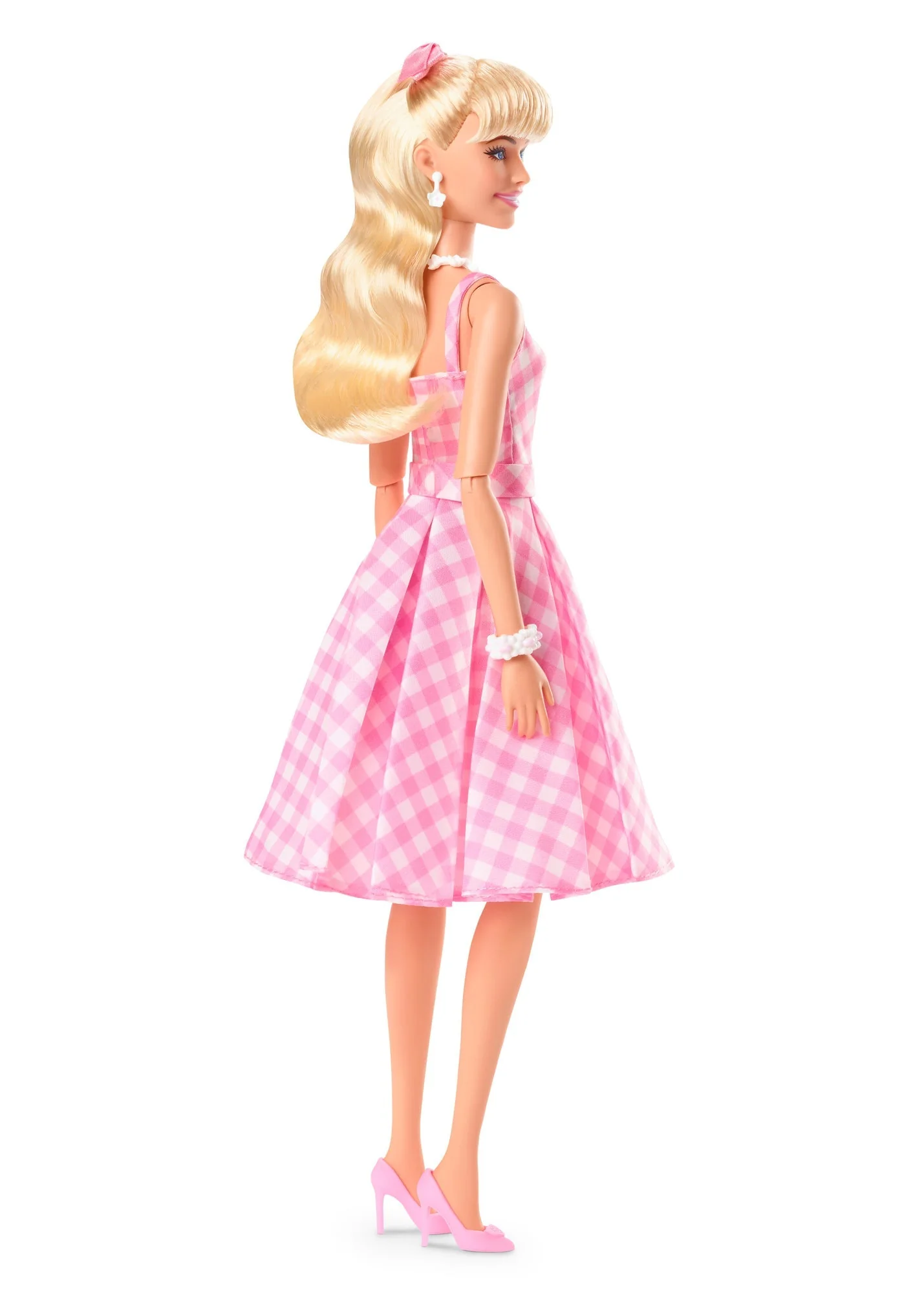 Barbie The Movie Barbie in Pink Gingham Dress - Image 7