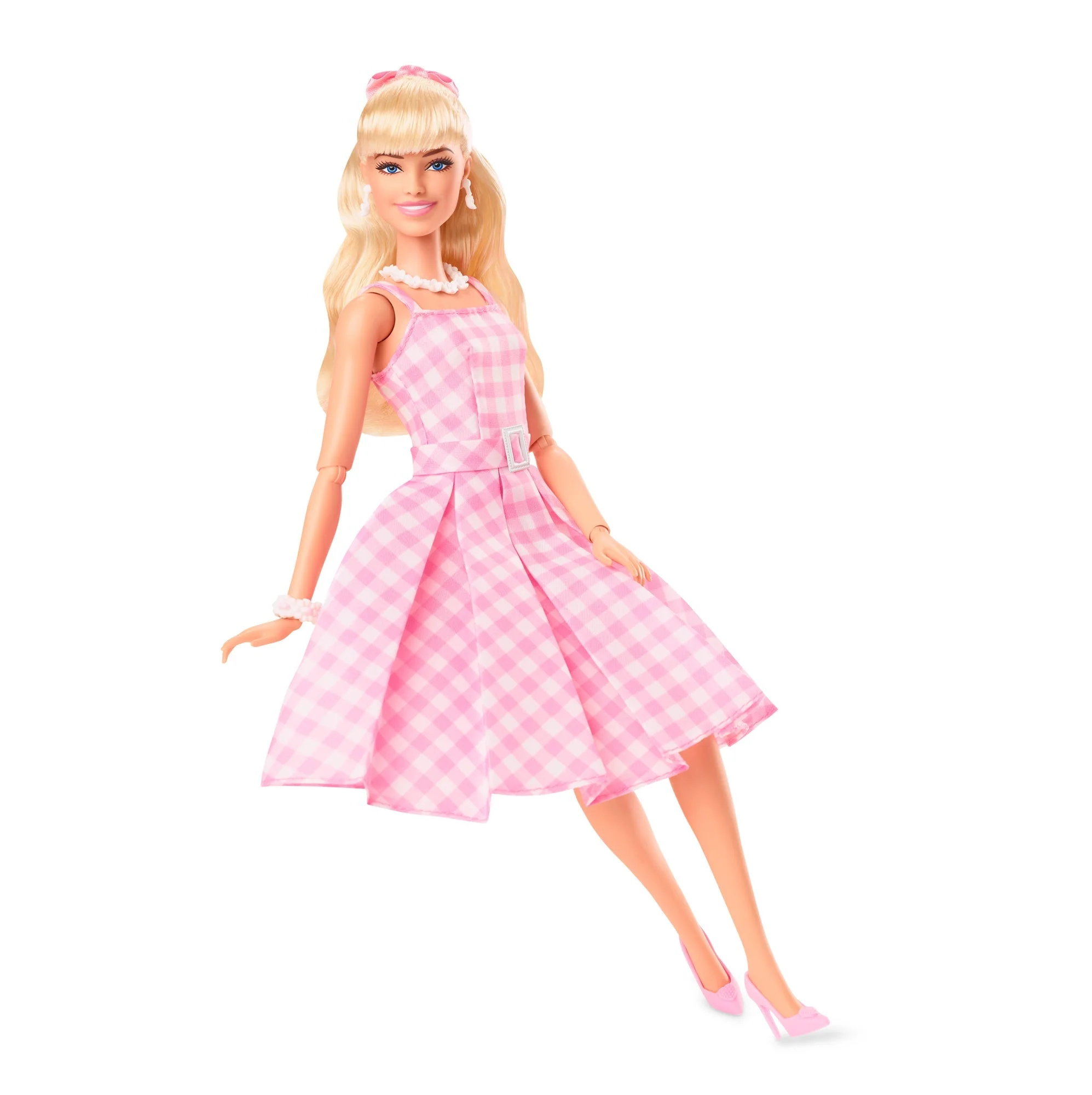 Barbie The Movie Barbie in Pink Gingham Dress - Image 8