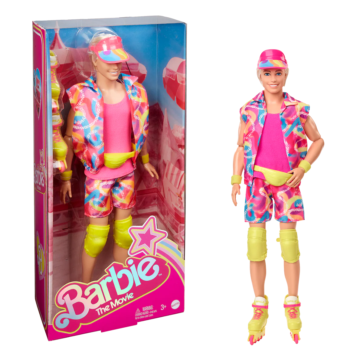 Barbie The Movie  Collectible Ken Doll in Inline Skating Outfit - Image 5