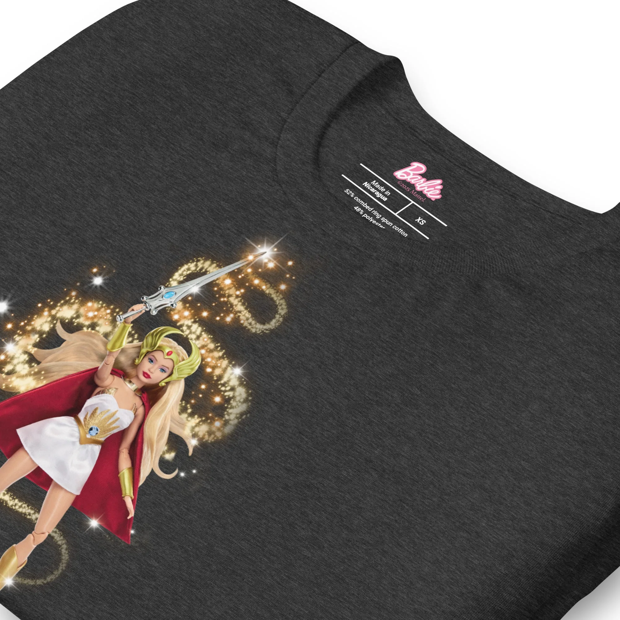 Barbie She-Ra Grey T-Shirt - Image 5