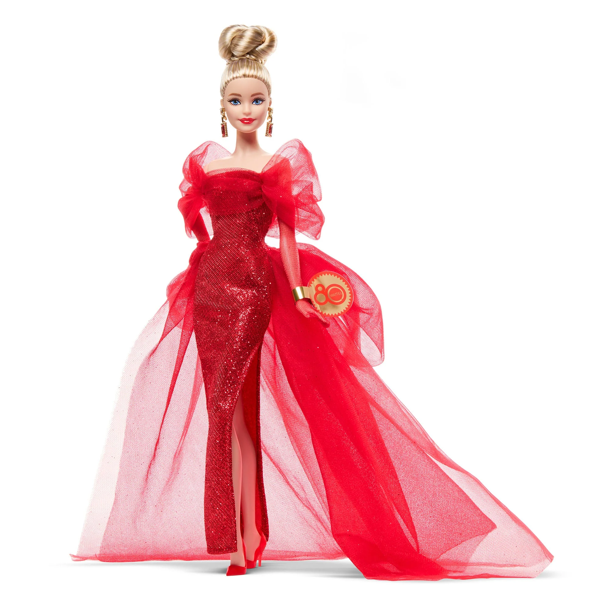Barbie Signature Mattel 80th Anniversary Barbie Doll - Blonde - Image 15