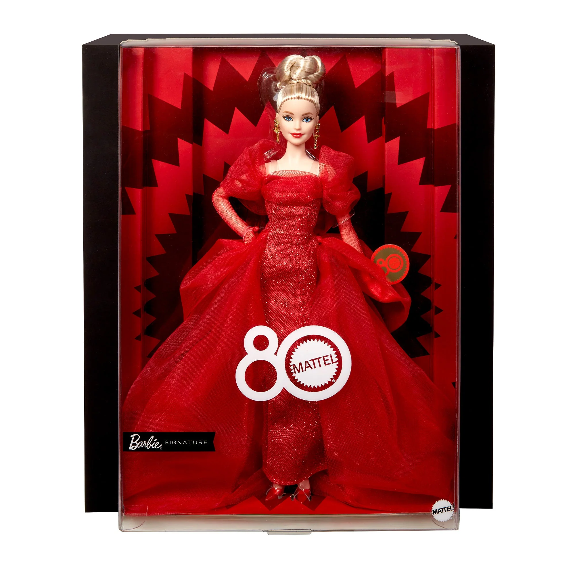 Barbie Signature Mattel 80th Anniversary Barbie Doll - Blonde - Image 18