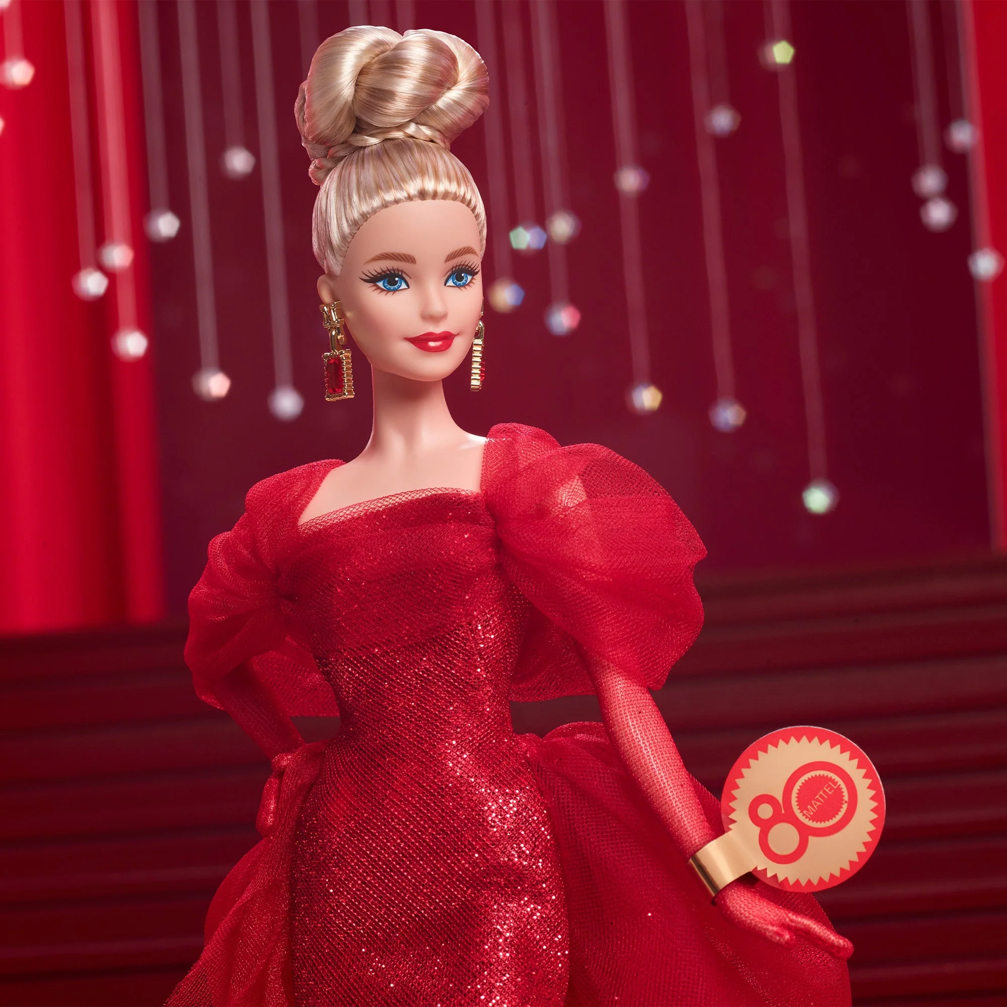 Barbie Signature Mattel 80th Anniversary Barbie Doll - Blonde - Image 5