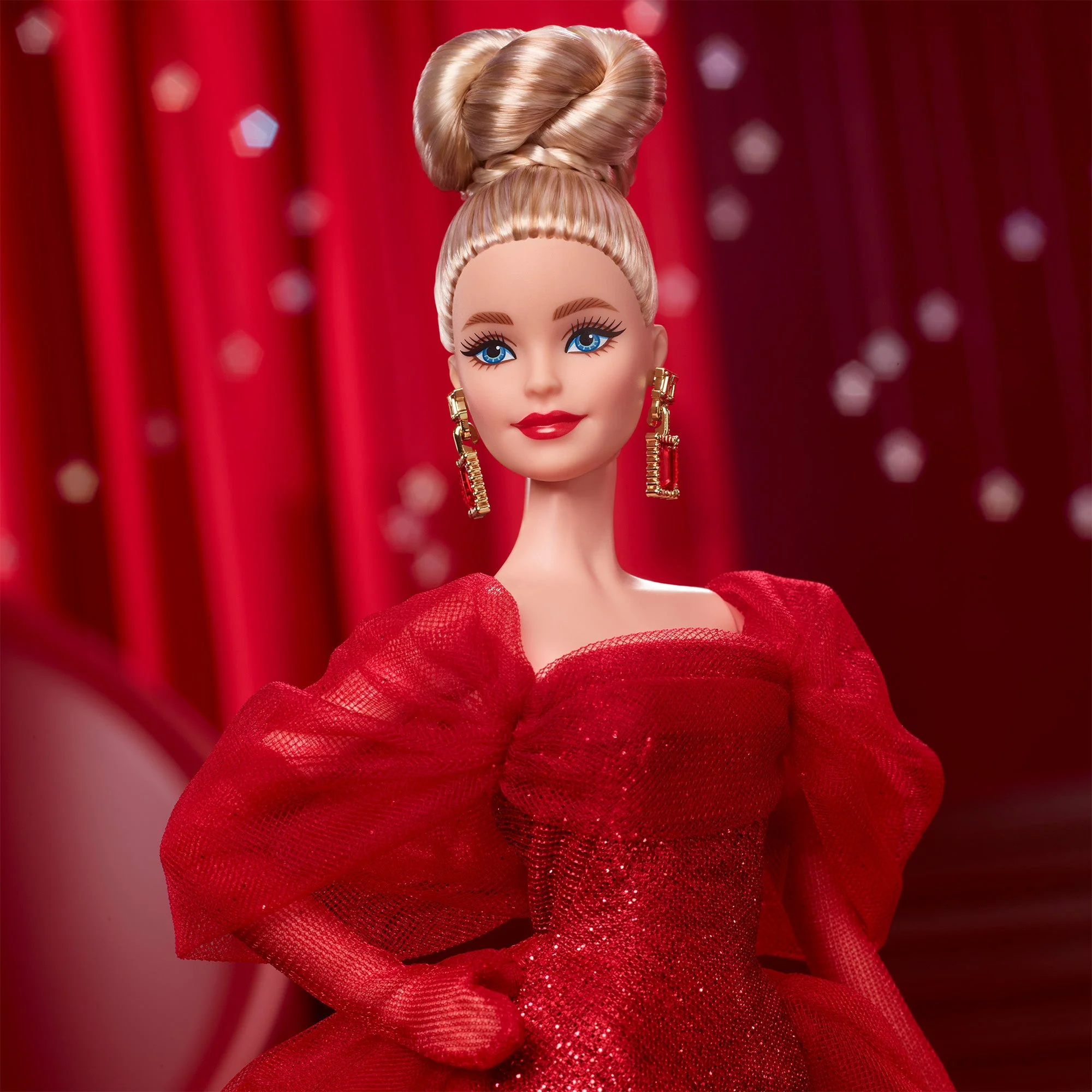 Barbie Signature Mattel 80th Anniversary Barbie Doll - Blonde - Image 7
