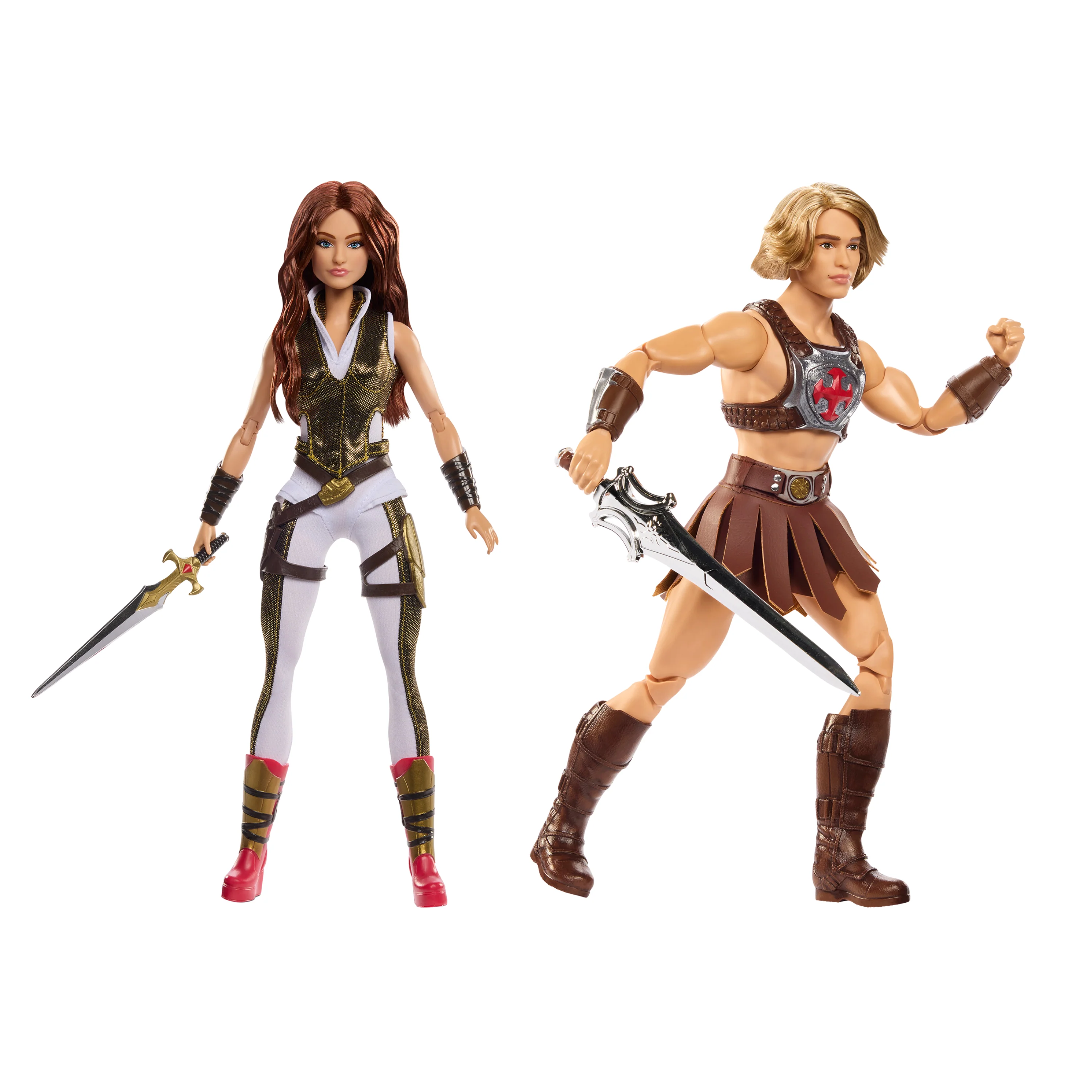 Bundle: Barbie Signature Masters of the Universe He-Man & Teela Dolls - Image 2