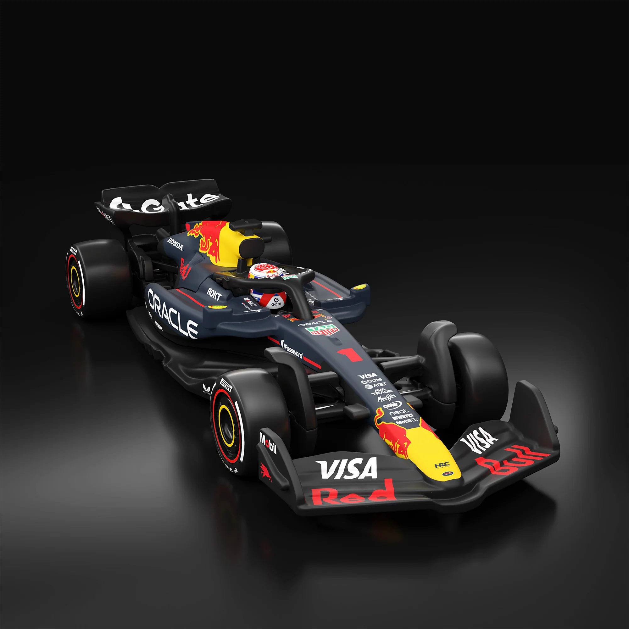 Hot Wheels Premium Collectible Oracle Red Bull Racing F1® Team Car- Max Verstappen - Image 7