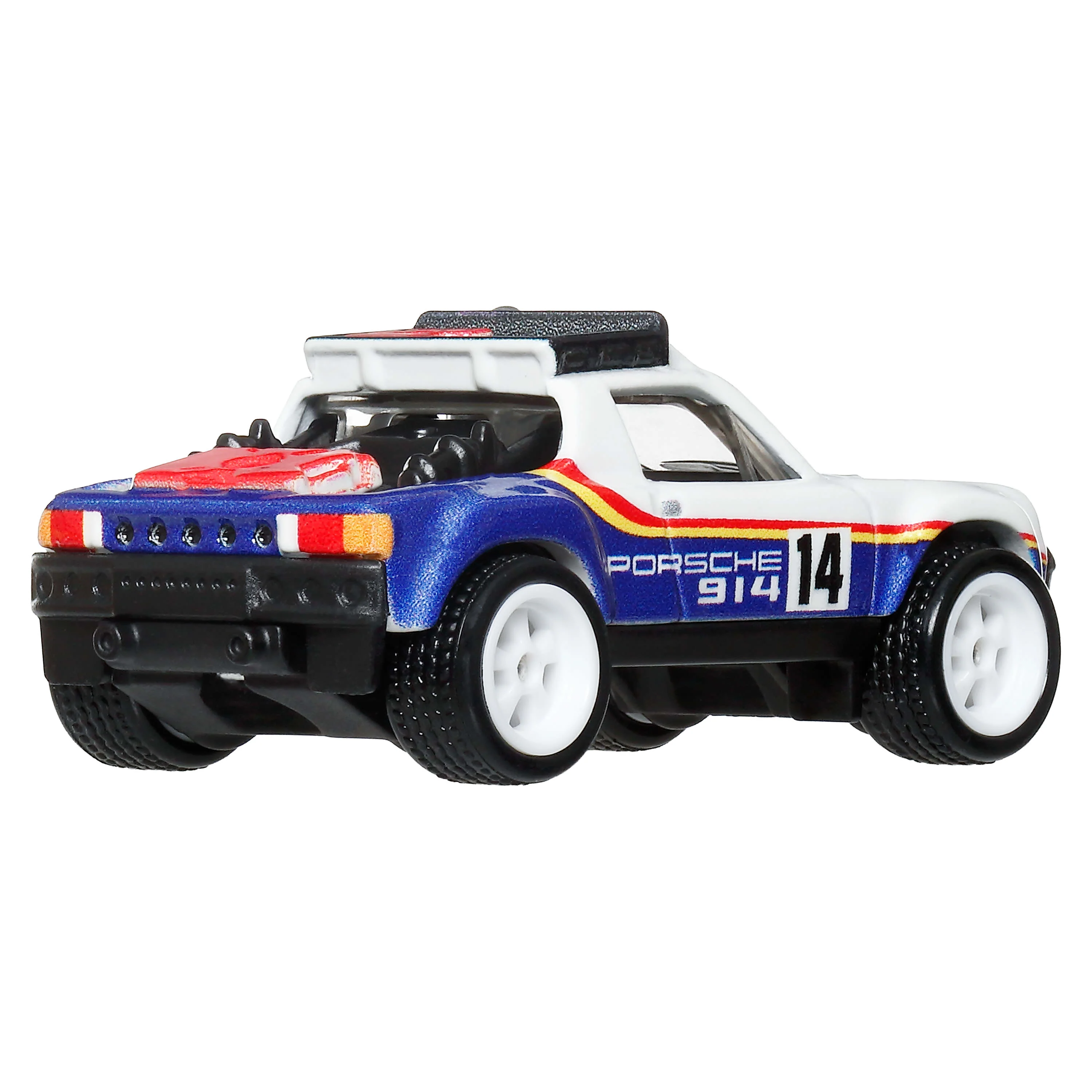 Hot Wheels Car Culture Premium 1:64 Scale Die-Cast Toy Porsche 914 Safari, Thrill Climbers - Image 4