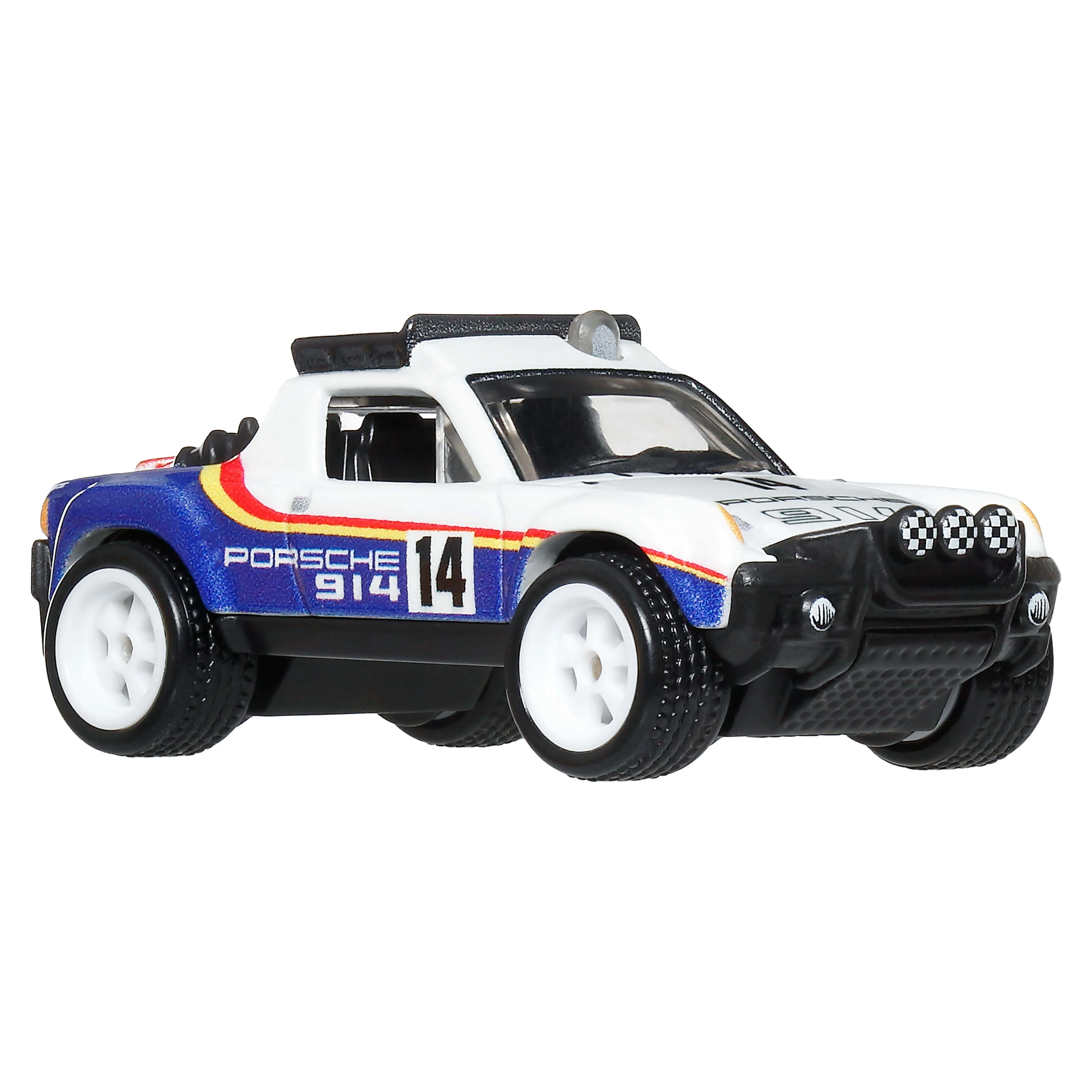 Hot Wheels Car Culture Premium 1:64 Scale Die-Cast Toy Porsche 914 Safari, Thrill Climbers - Image 6