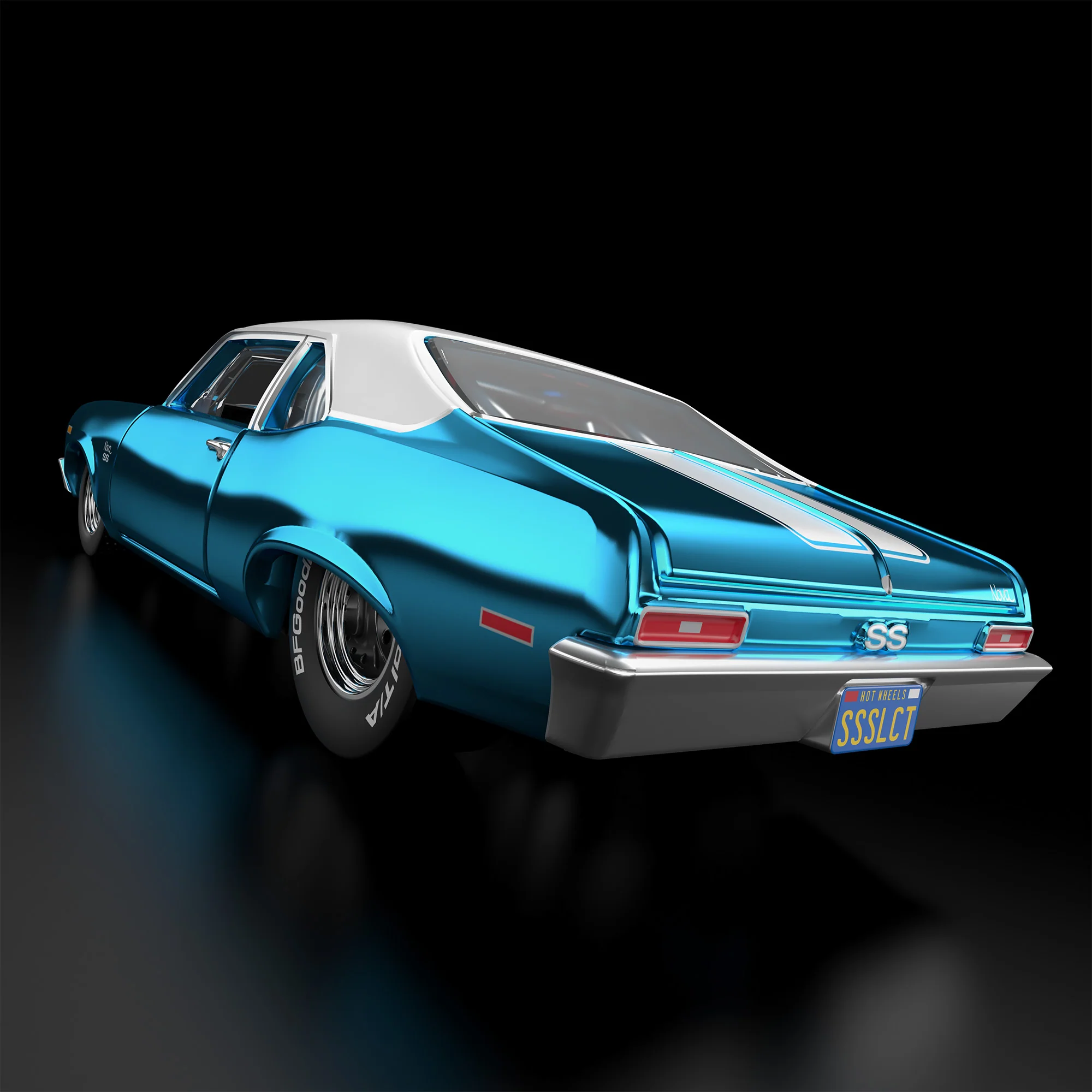 Hot Wheels Collectors RLC Exclusive sELECTIONs 1972 Chevy Nova SS - Image 10