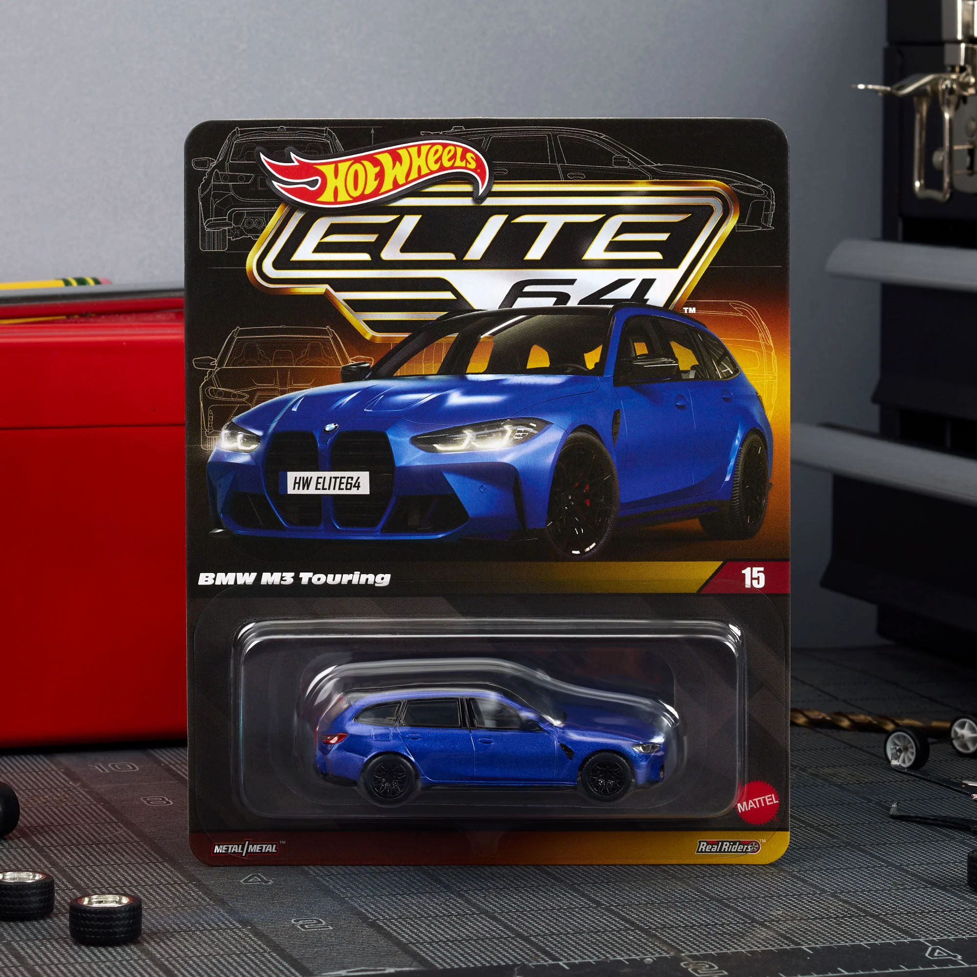 Hot Wheels Elite 64 BMW M3 Touring - Image 15