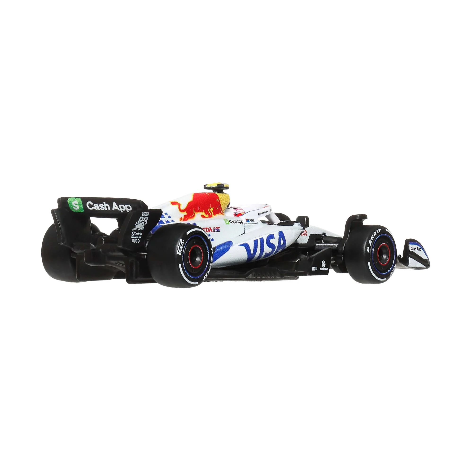 Hot Wheels Premium Collectible Visa Cash App Racing Bulls Formula One™ Team Car - Liam Lawson - Image 3