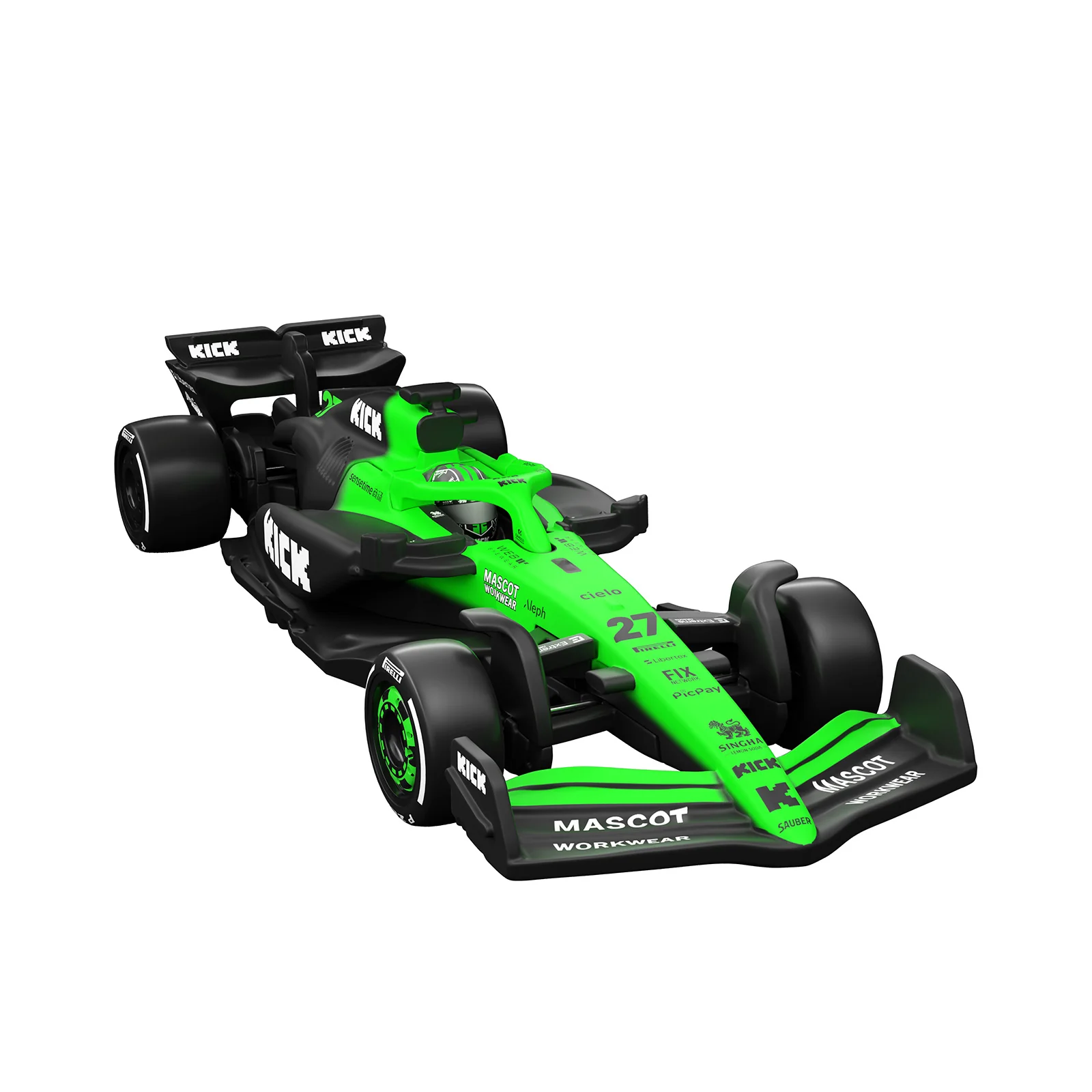 Hot Wheels Premium Collectible KICK Sauber F1® Team Car - Nico Hulkenberg - Image 6
