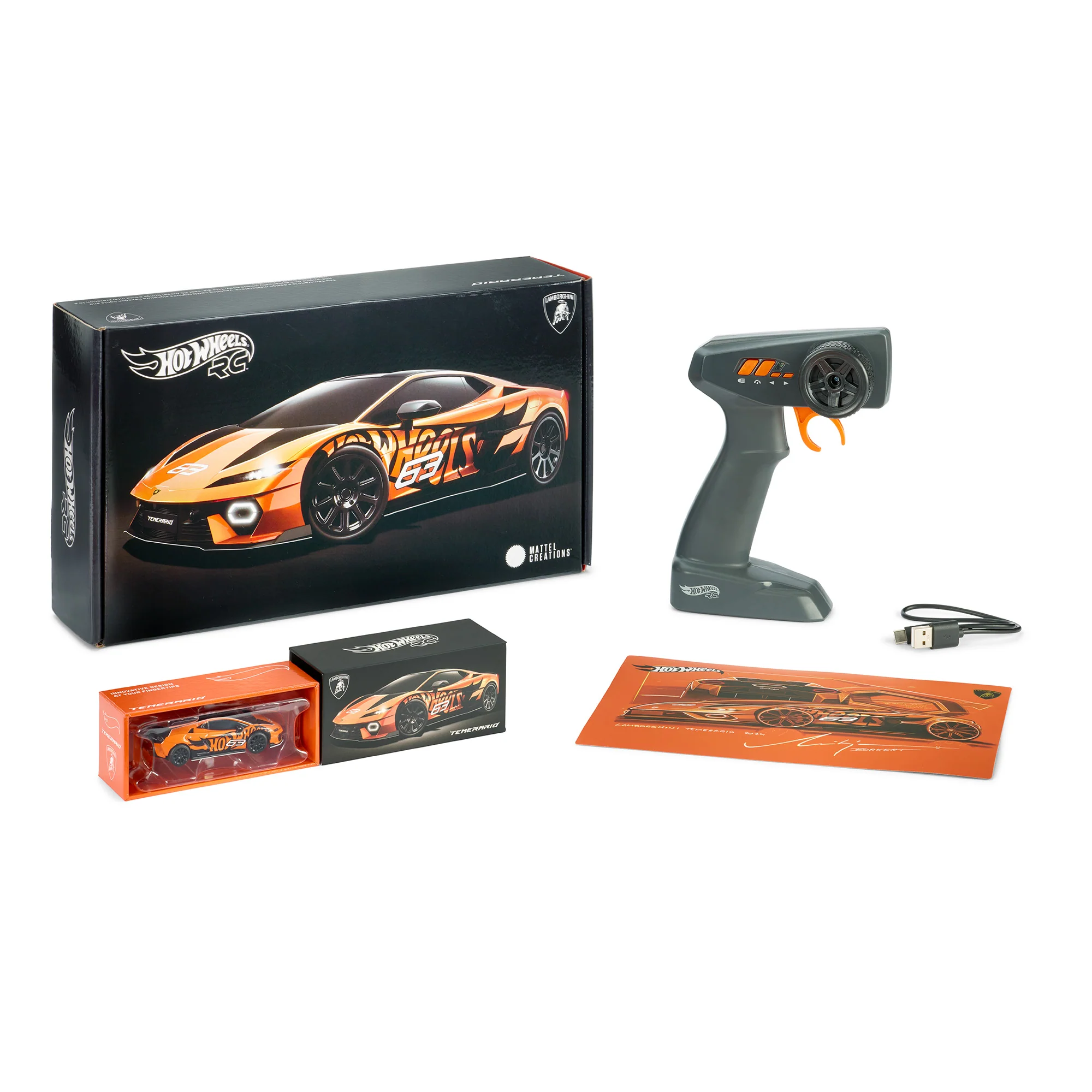 Hot Wheels RC 1:64 Lamborghini Temerario Alleggerita - Image 16