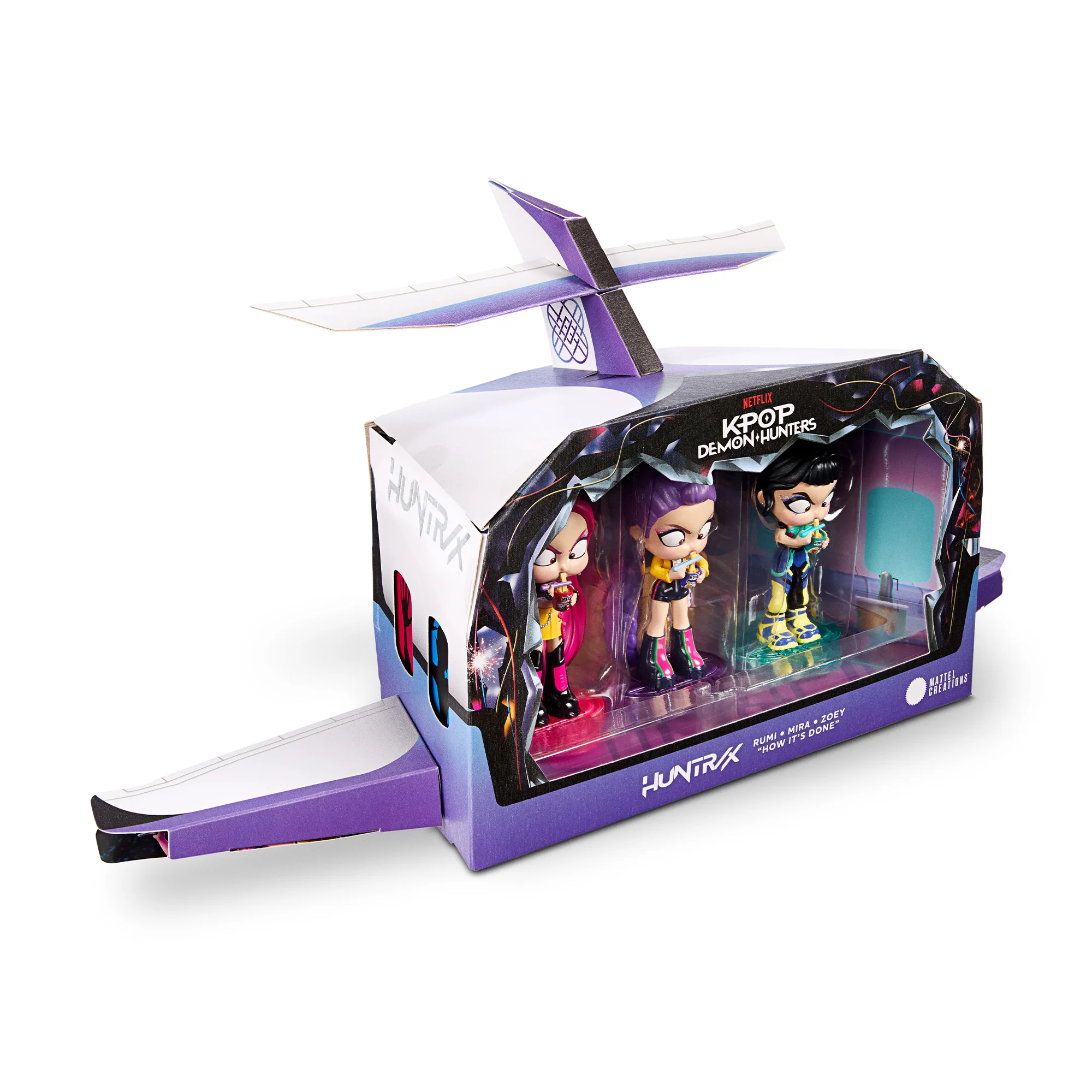 KPop Demon Hunters “How It’s Done” Ramyeon Figure 3-Pack - Image 10