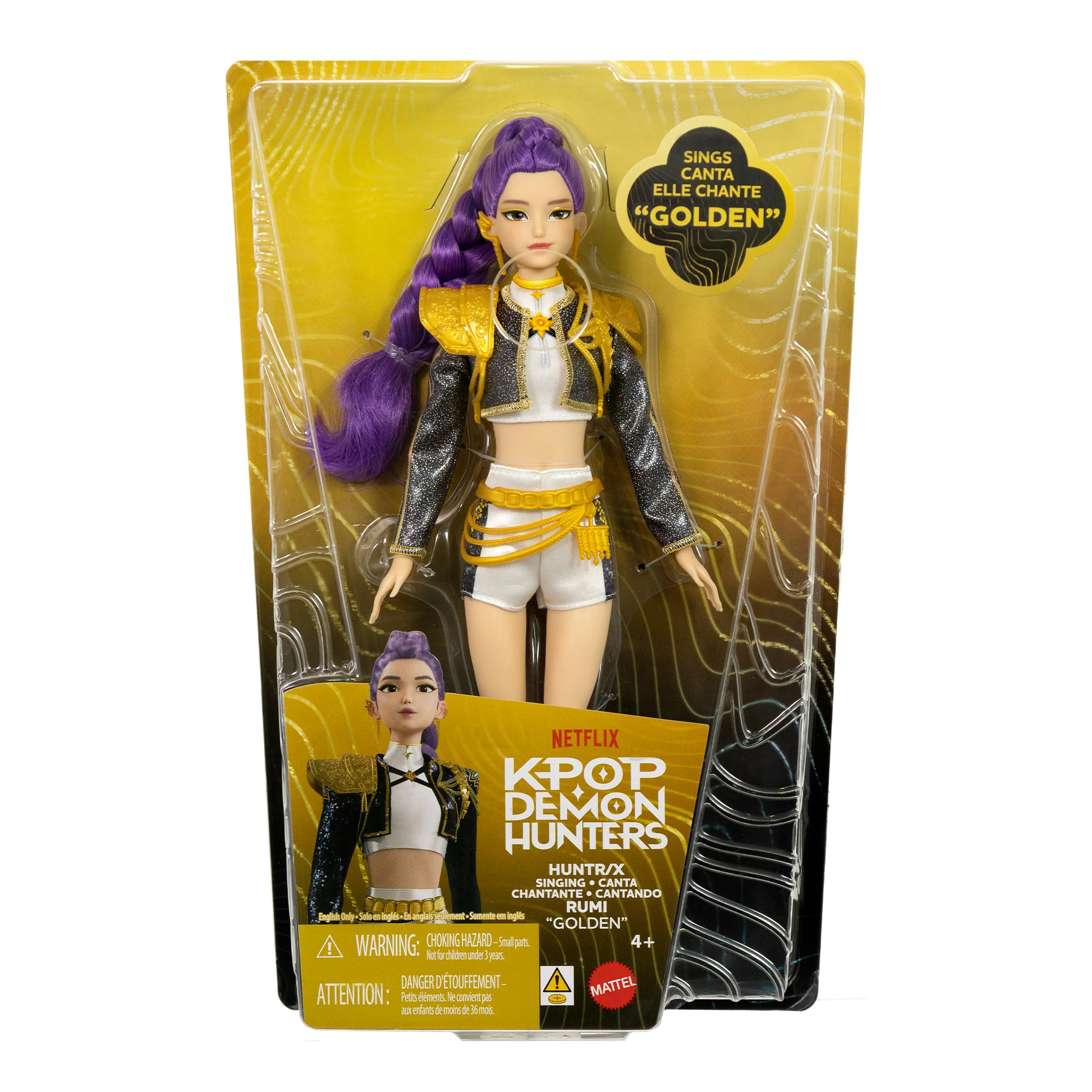 Mattel Creations KPop Demon Hunters Singing Rumi Fashion Doll - Image 6