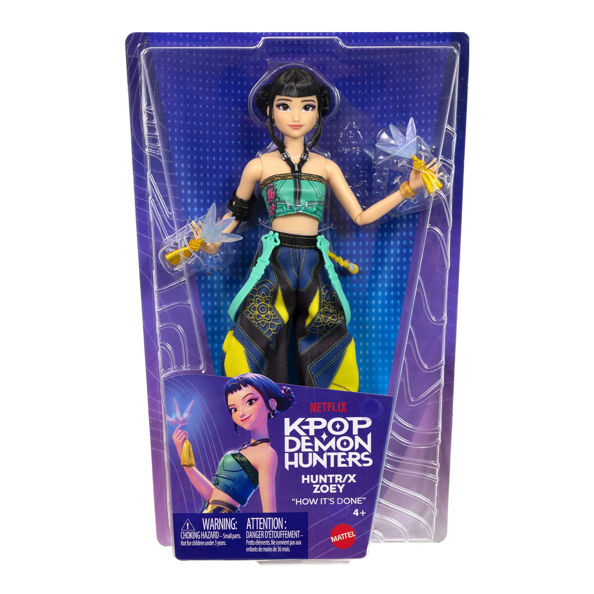 Mattel Creations KPop Demon Hunters Zoey Fashion Doll - Image 5