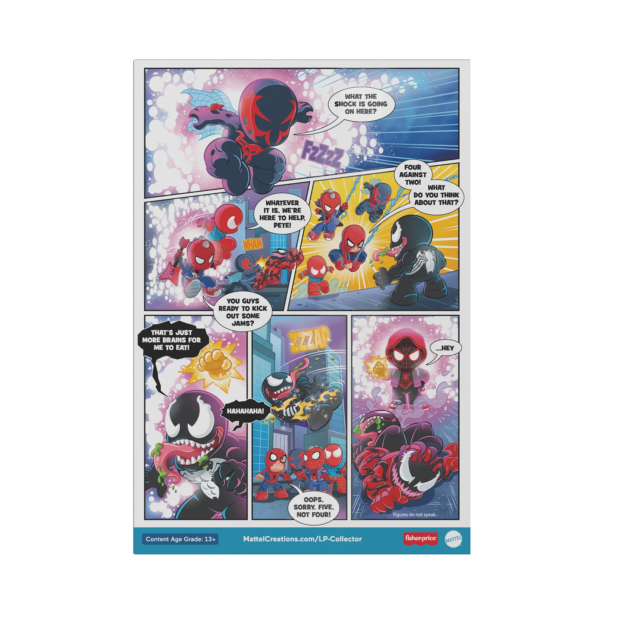 Little People Collector Marvel Spider-Man: Issue 2 Special Edition Set - Image 12