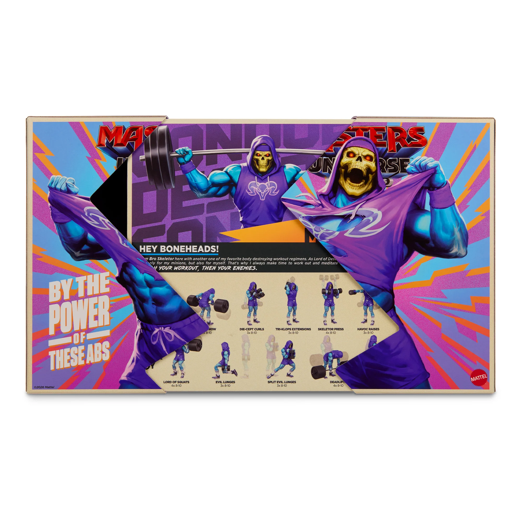 Masters of the Universe Gym Bro Skeletor Action Figure - Image 11
