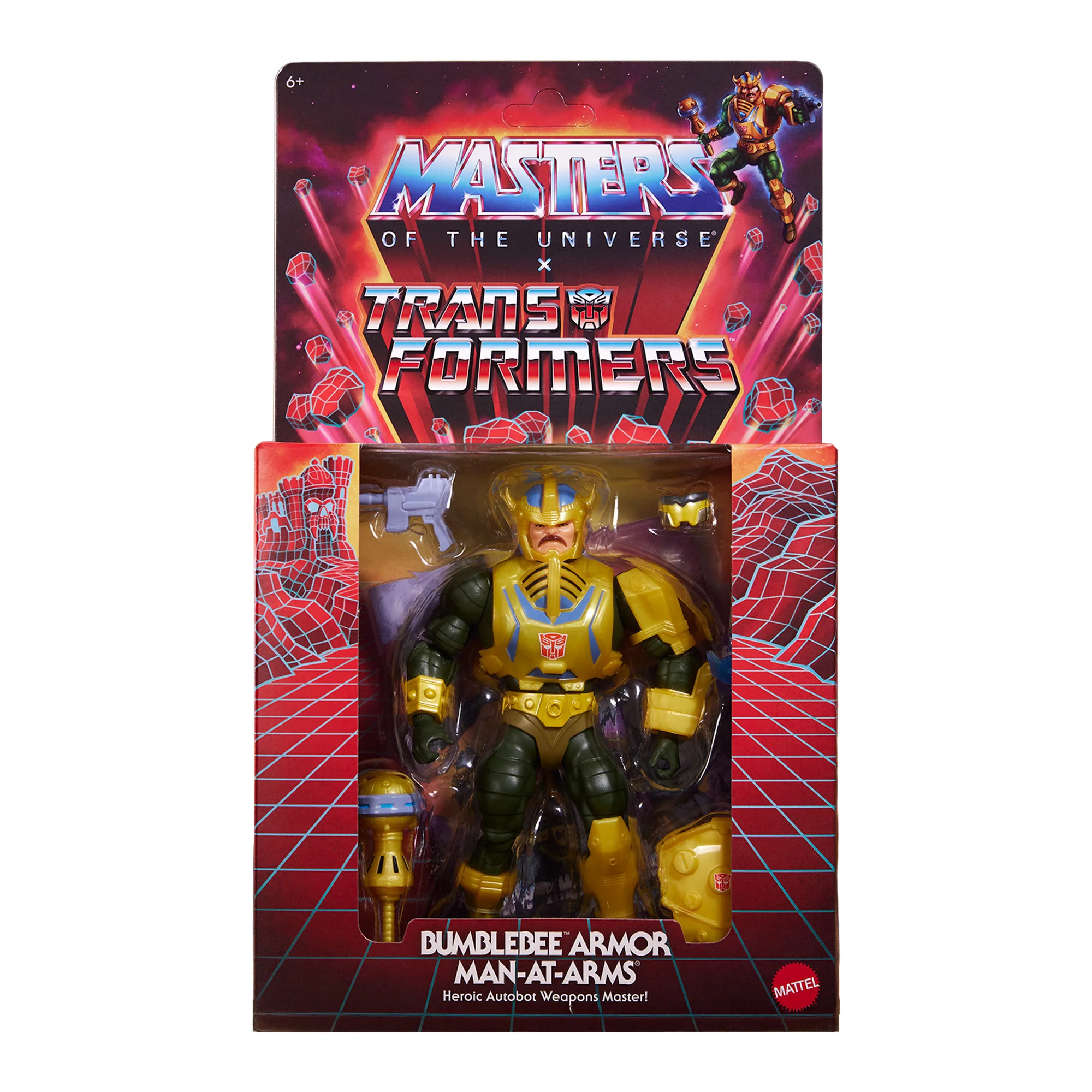 Masters of the Universe x Transformers Bumblebee Armor Man-At-Arms Action Figure - Image 10
