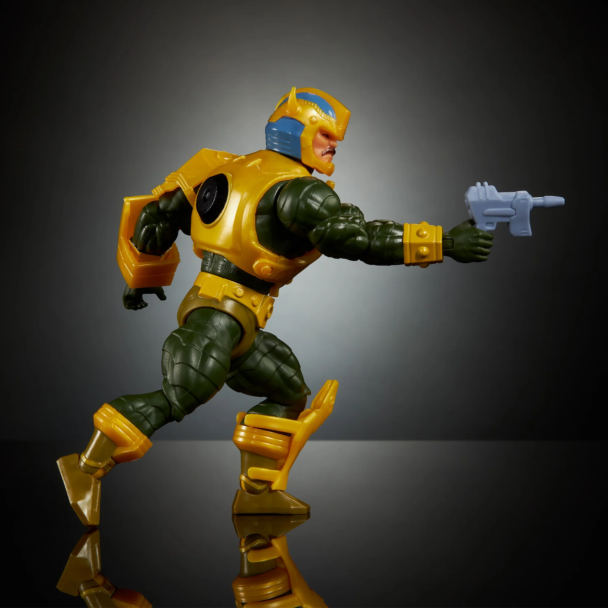 Masters of the Universe x Transformers Bumblebee Armor Man-At-Arms Action Figure - Image 4