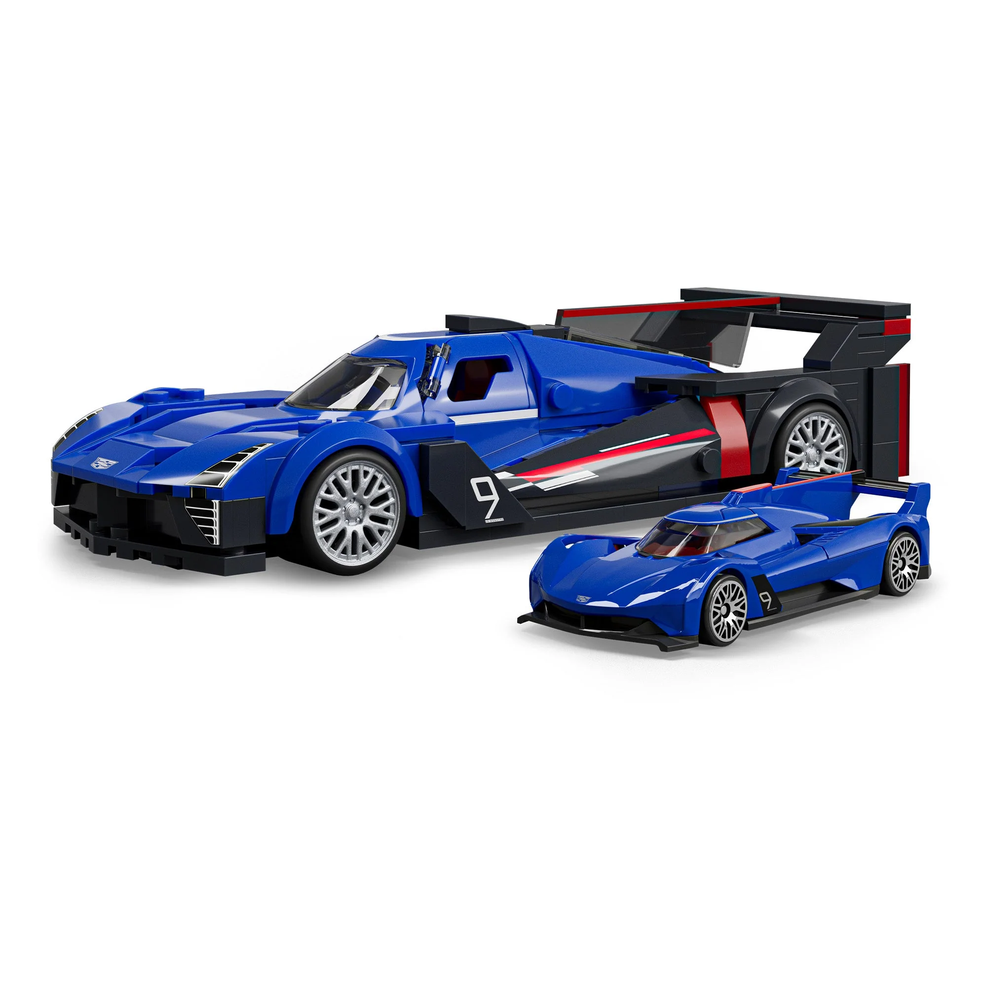 Mattel Brick Shop Hot Wheels Cadillac Project GTP Hypercar Building Set - Image 3