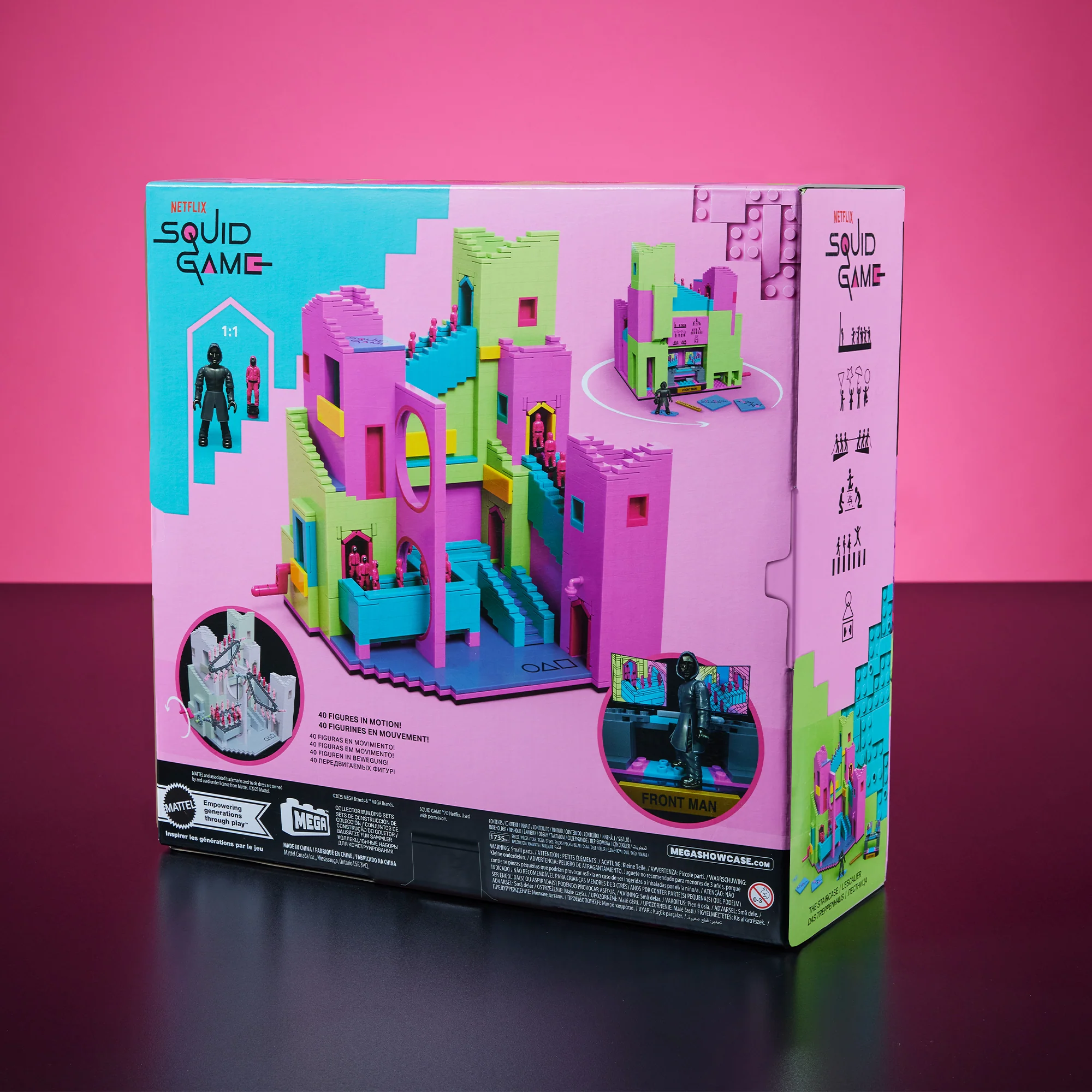 MEGA Squid Game Staircase Collector Building Set - Image 15
