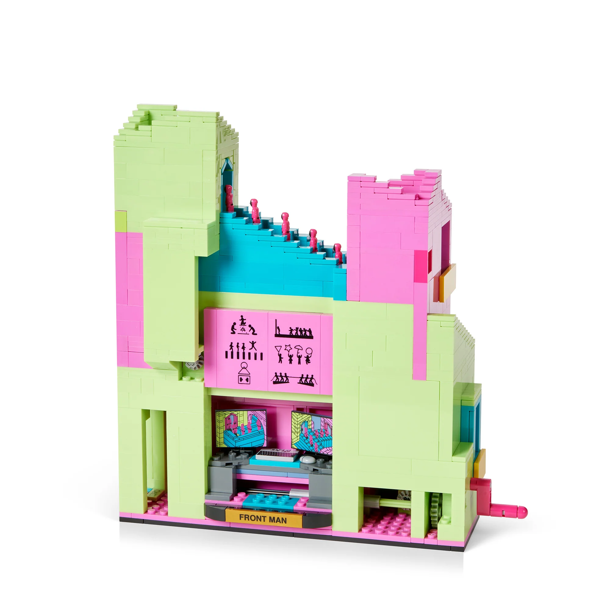 MEGA Squid Game Staircase Collector Building Set - Image 19