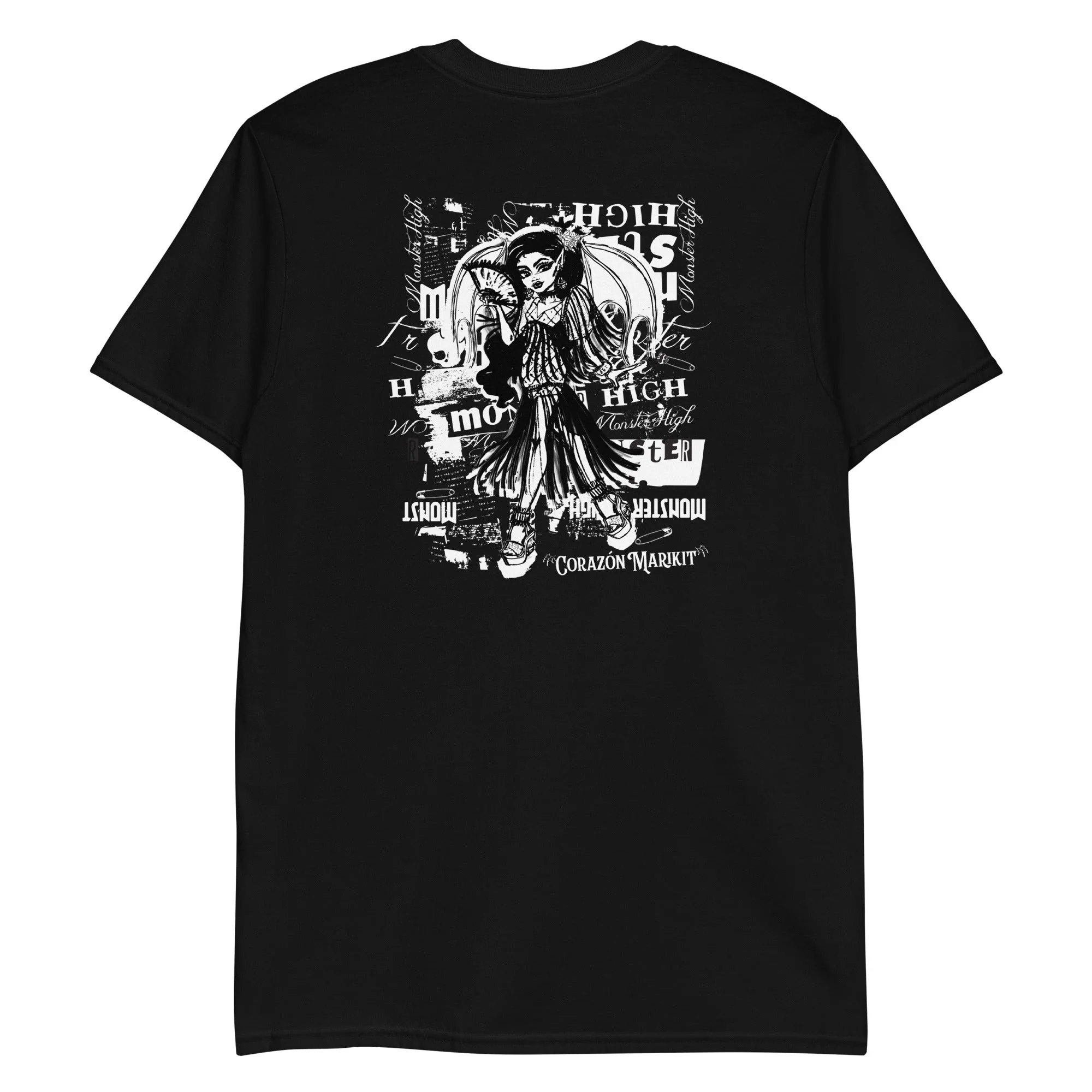 Monster High Corazon Marikit Black T-Shirt - Image 6