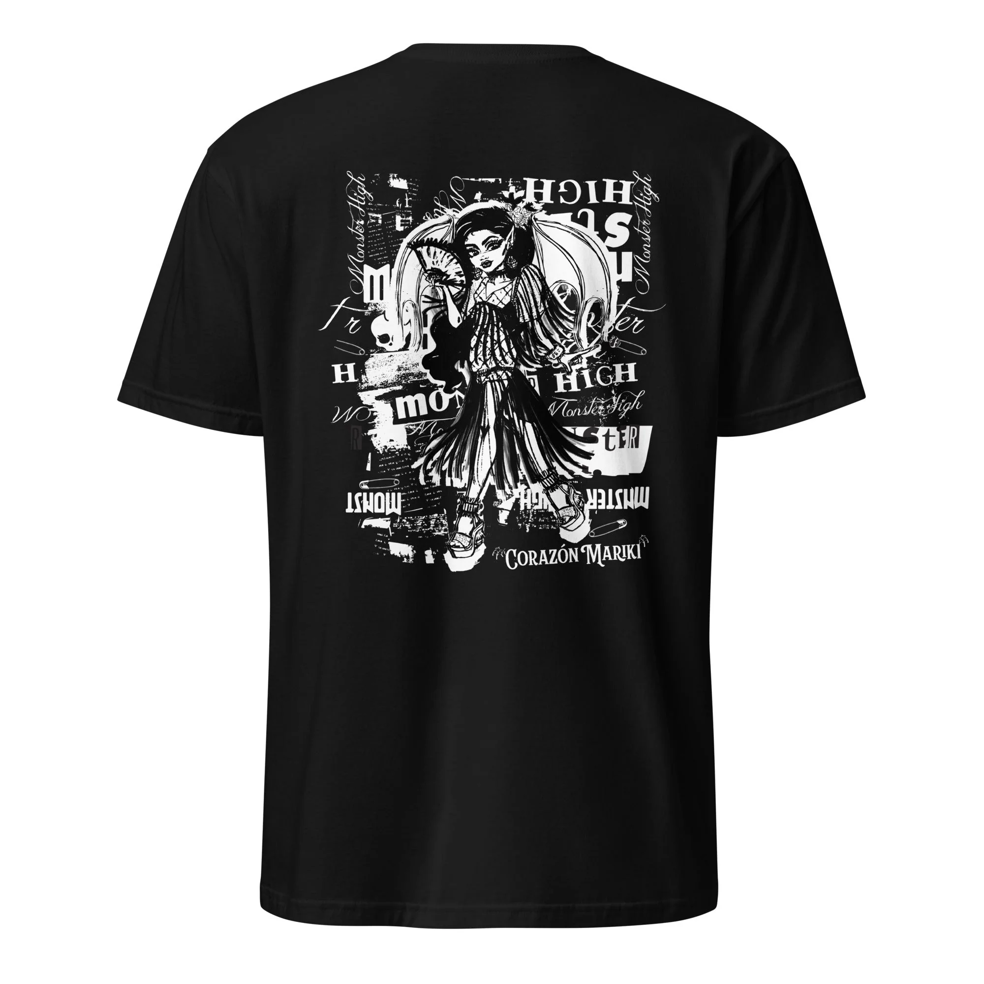 Monster High Corazon Marikit Black T-Shirt - Image 9