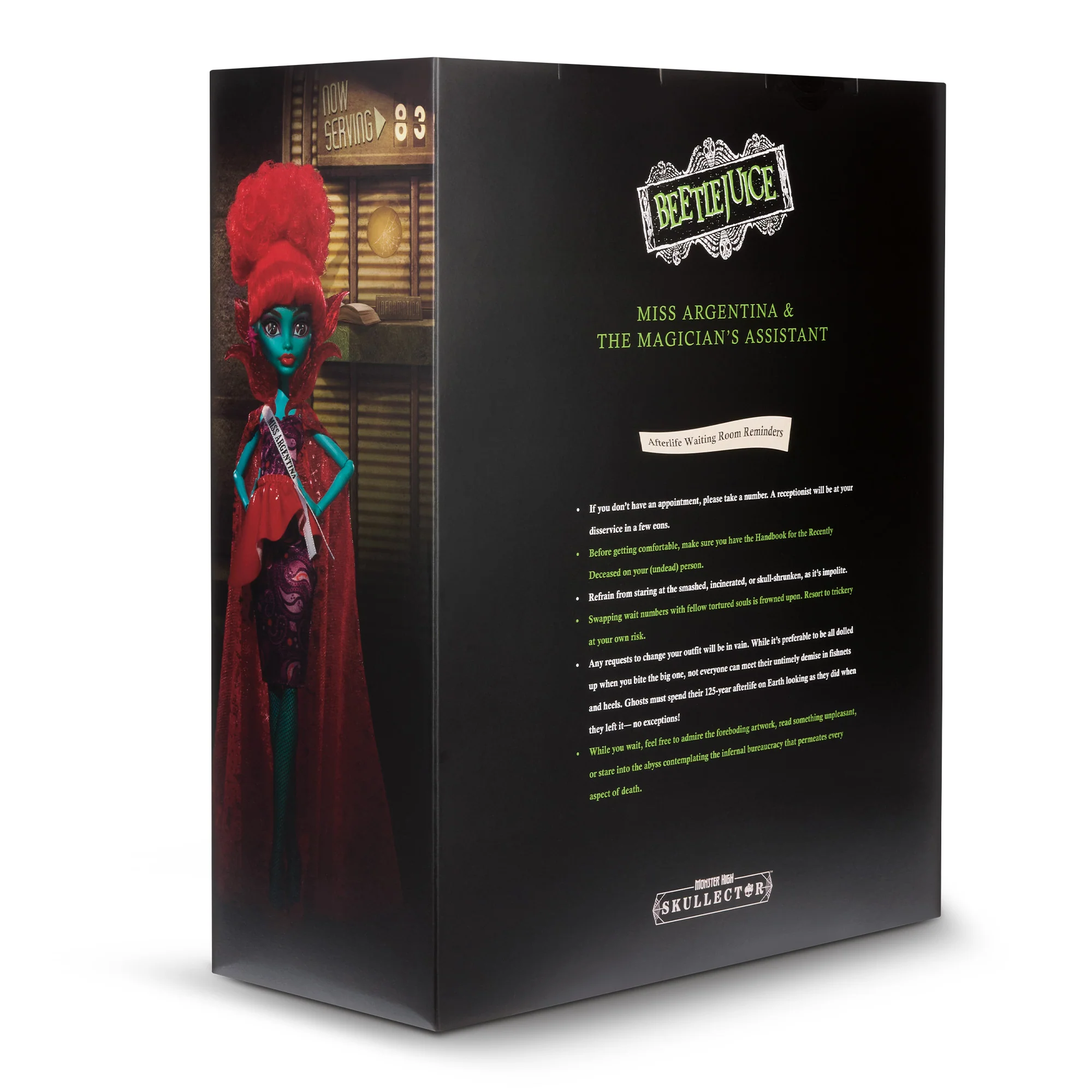 Monster High Skullector Beetlejuice Afterlife Waiting Room 2-Pack - Image 10