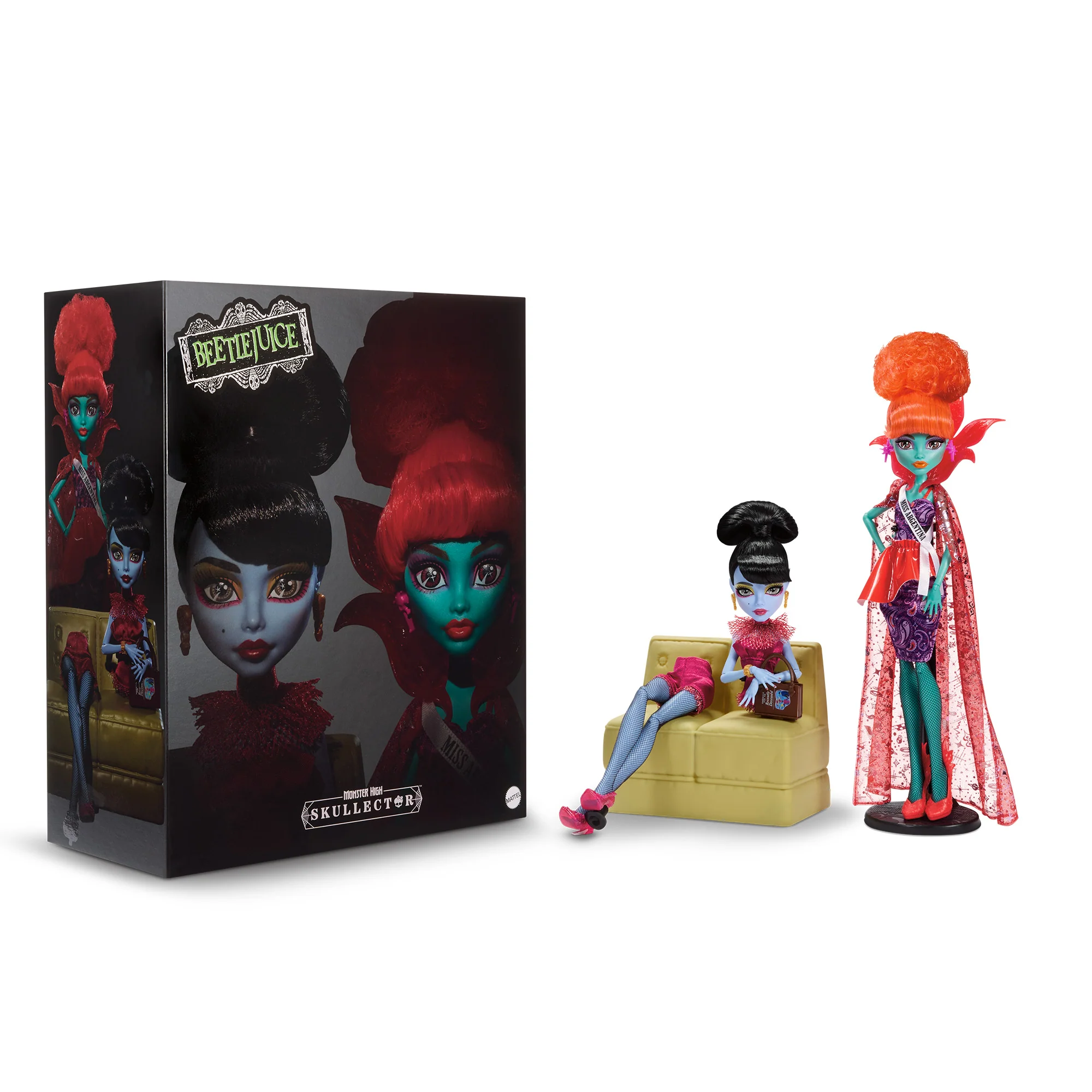 Monster High Skullector Beetlejuice Afterlife Waiting Room 2-Pack - Image 11