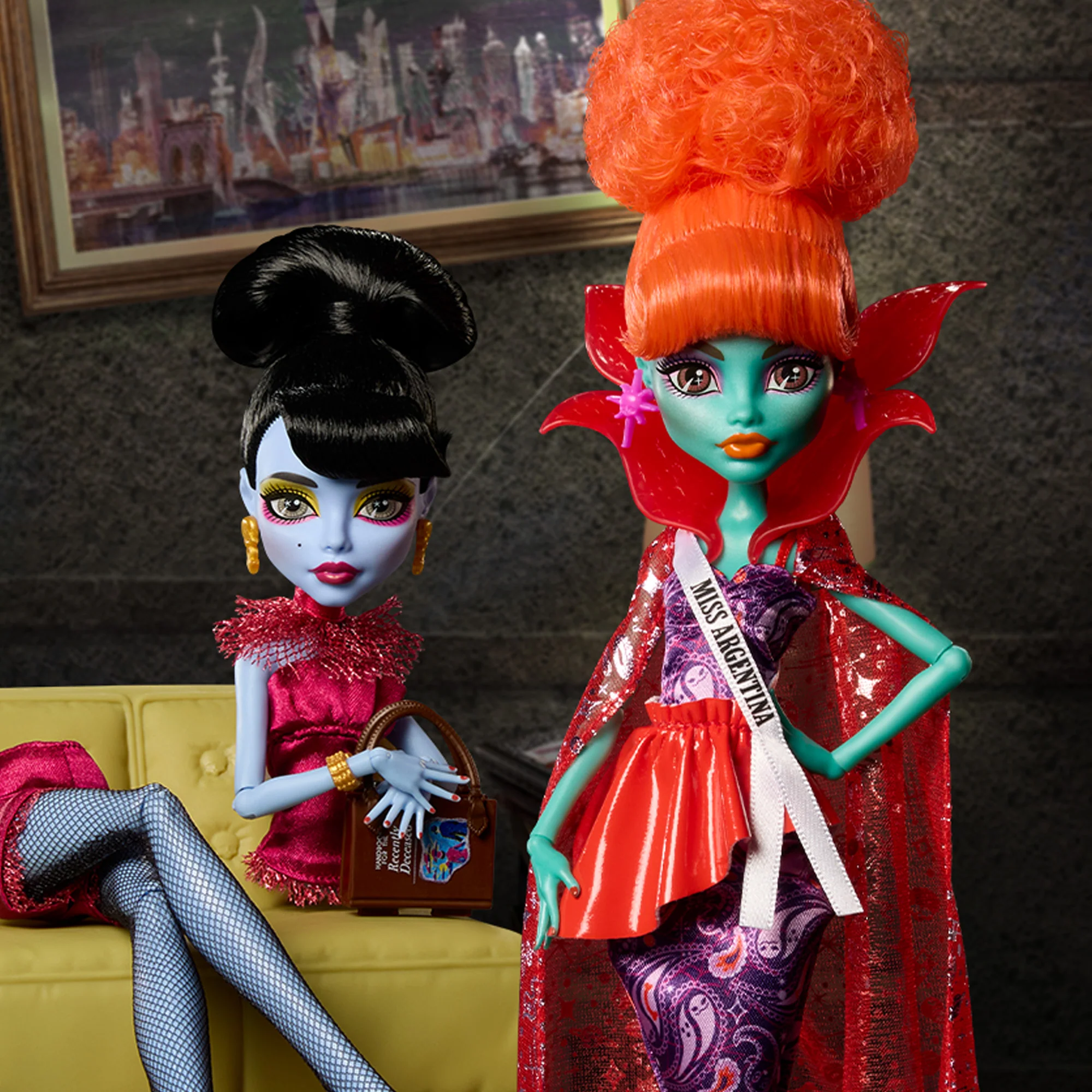 Monster High Skullector Beetlejuice Afterlife Waiting Room 2-Pack - Image 12