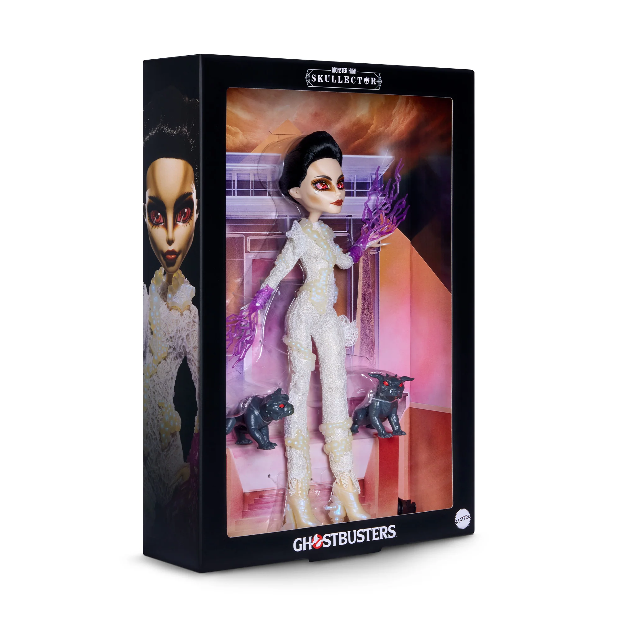 Monster High Skullector Ghostbusters Gozer Doll With Terror Dogs - Image 11