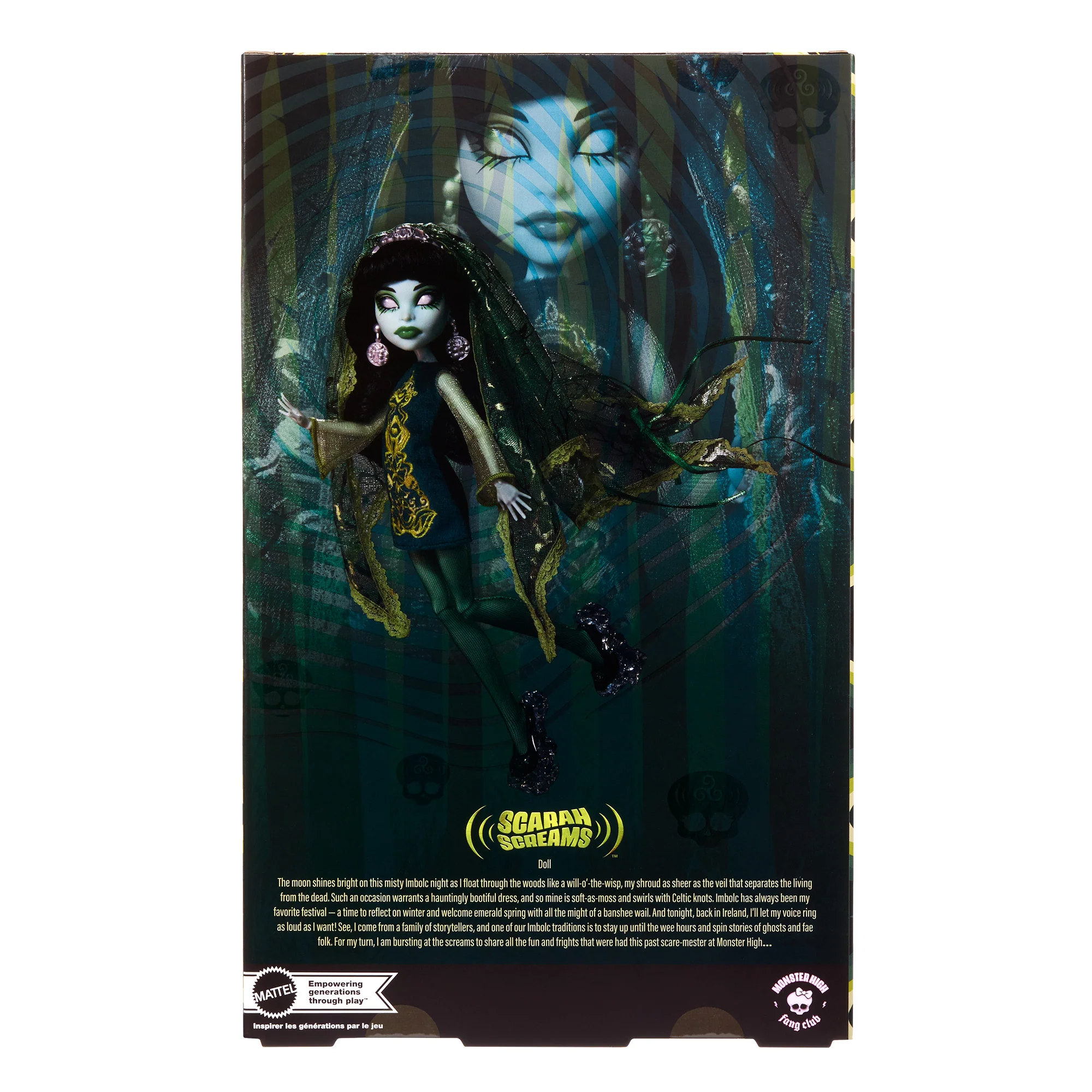 Monster High Skullector Scarah Screams Fang Club Doll - Image 10