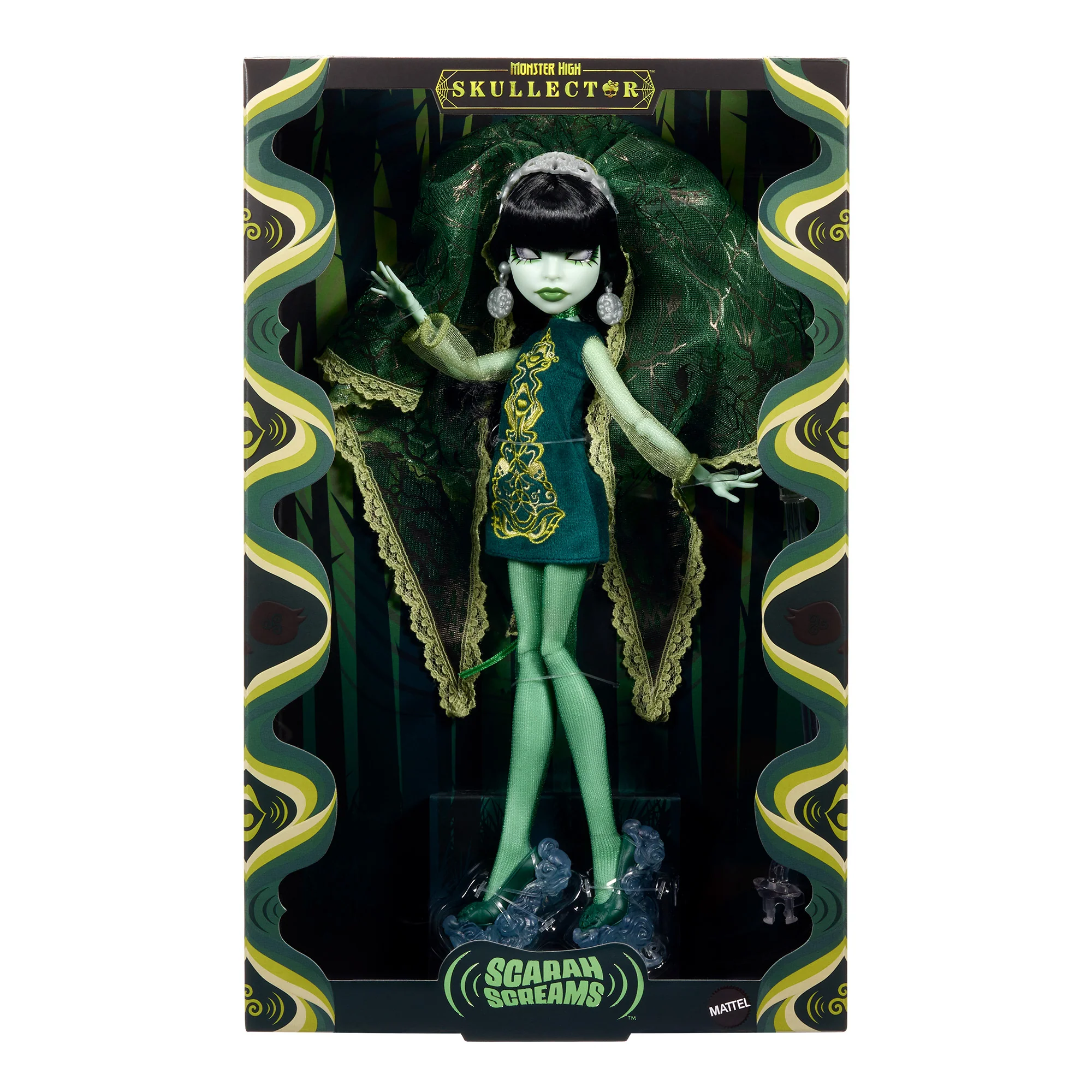 Monster High Skullector Scarah Screams Fang Club Doll - Image 9