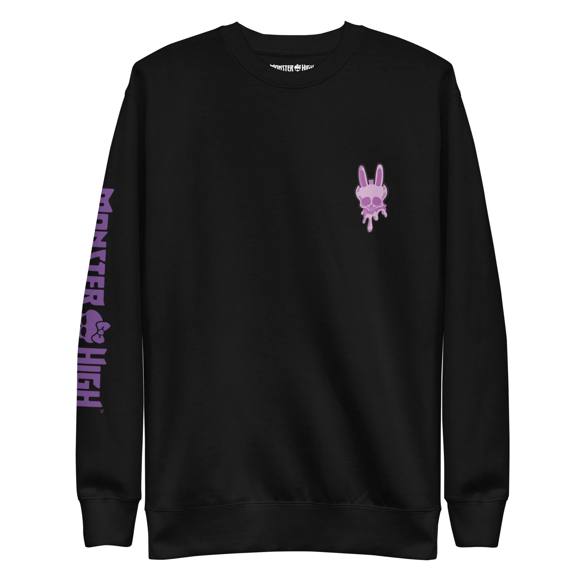 Monster High Sweet Scream Twyla Embroidered Black Sweatshirt - Image 2