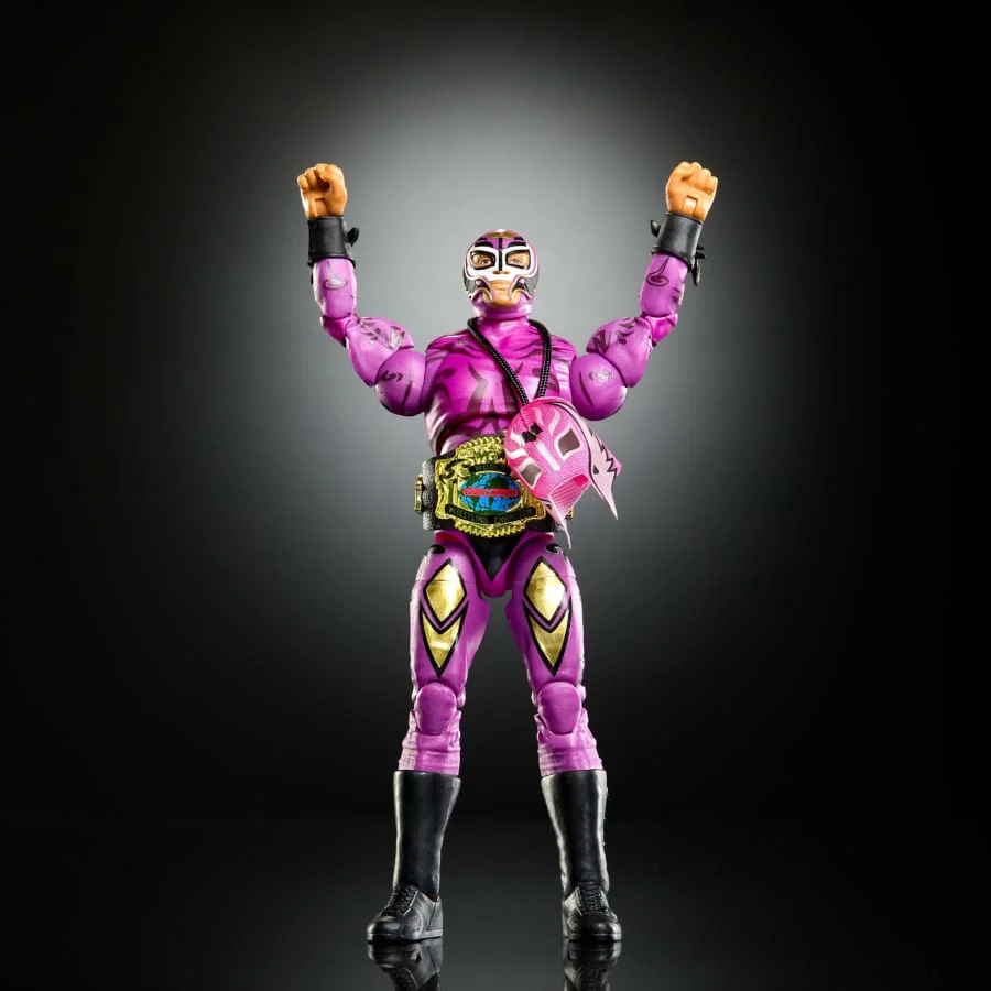 WWE Legends Ultimate Edition Rey Mysterio Action Figure - Image 5