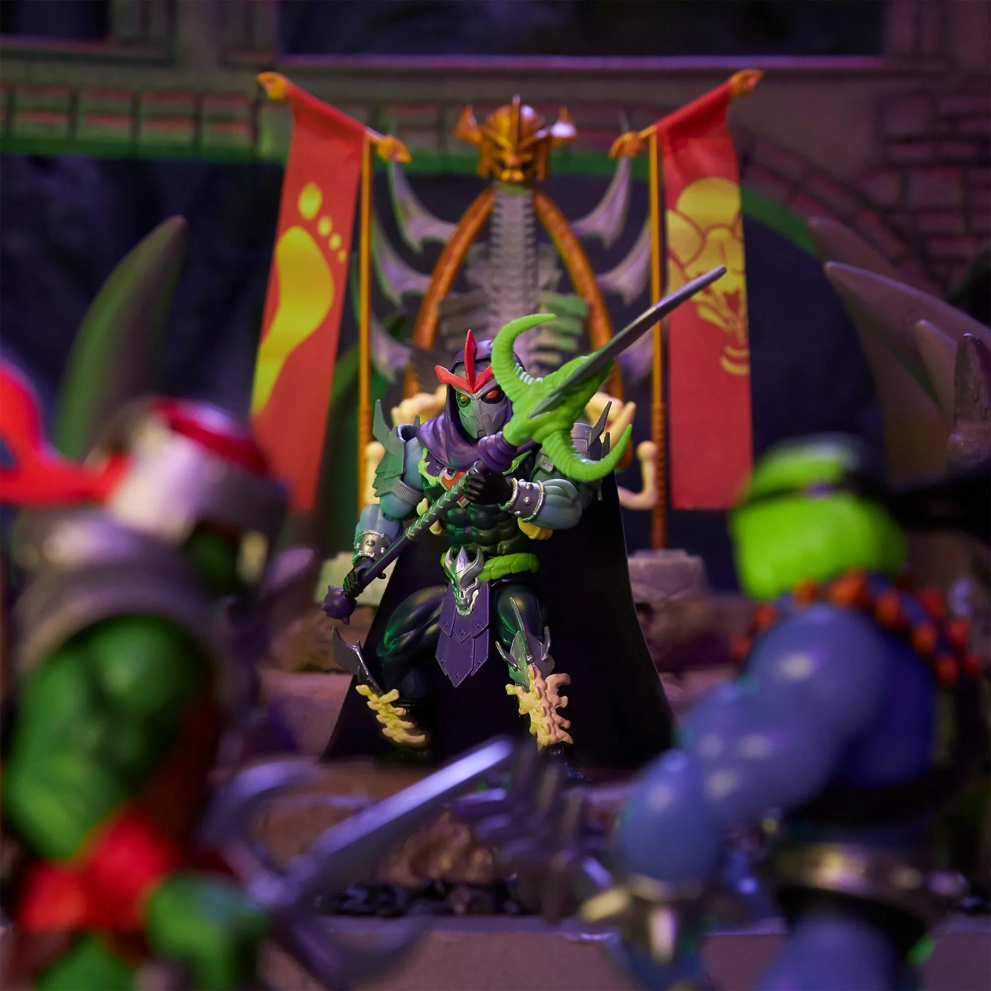 Turtles of Grayskull Skele-Shredder Action Figure - Image 4