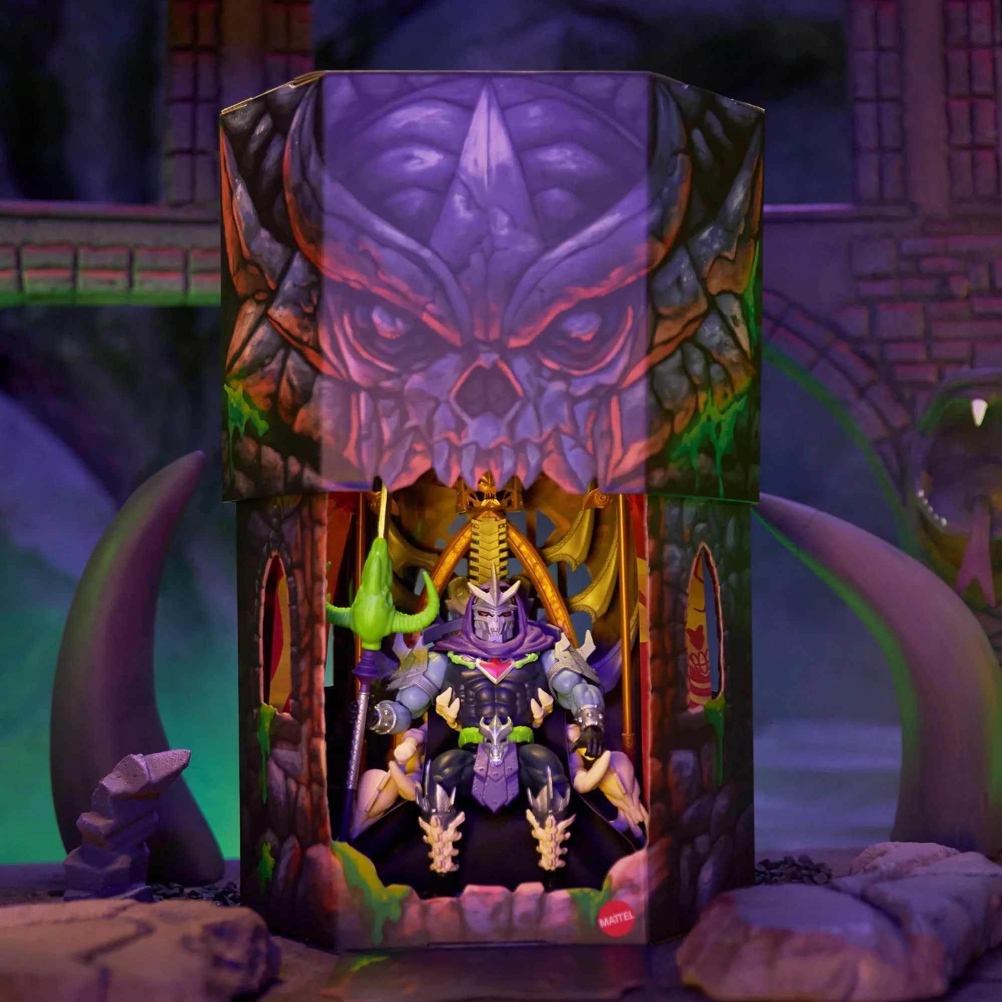 Turtles of Grayskull Skele-Shredder Action Figure - Image 9