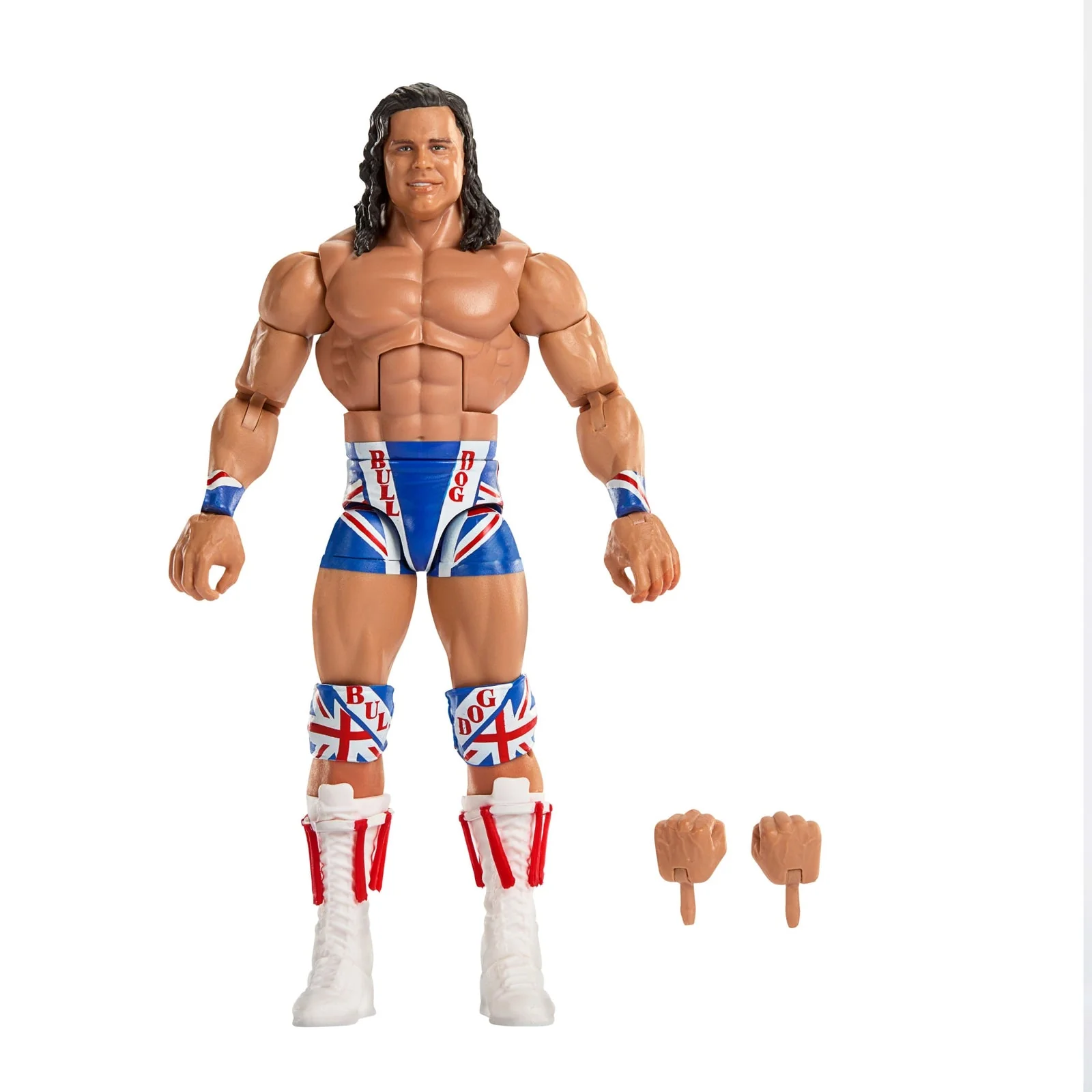 WWE Elite Legends British Bulldog Action Figure - Image 2